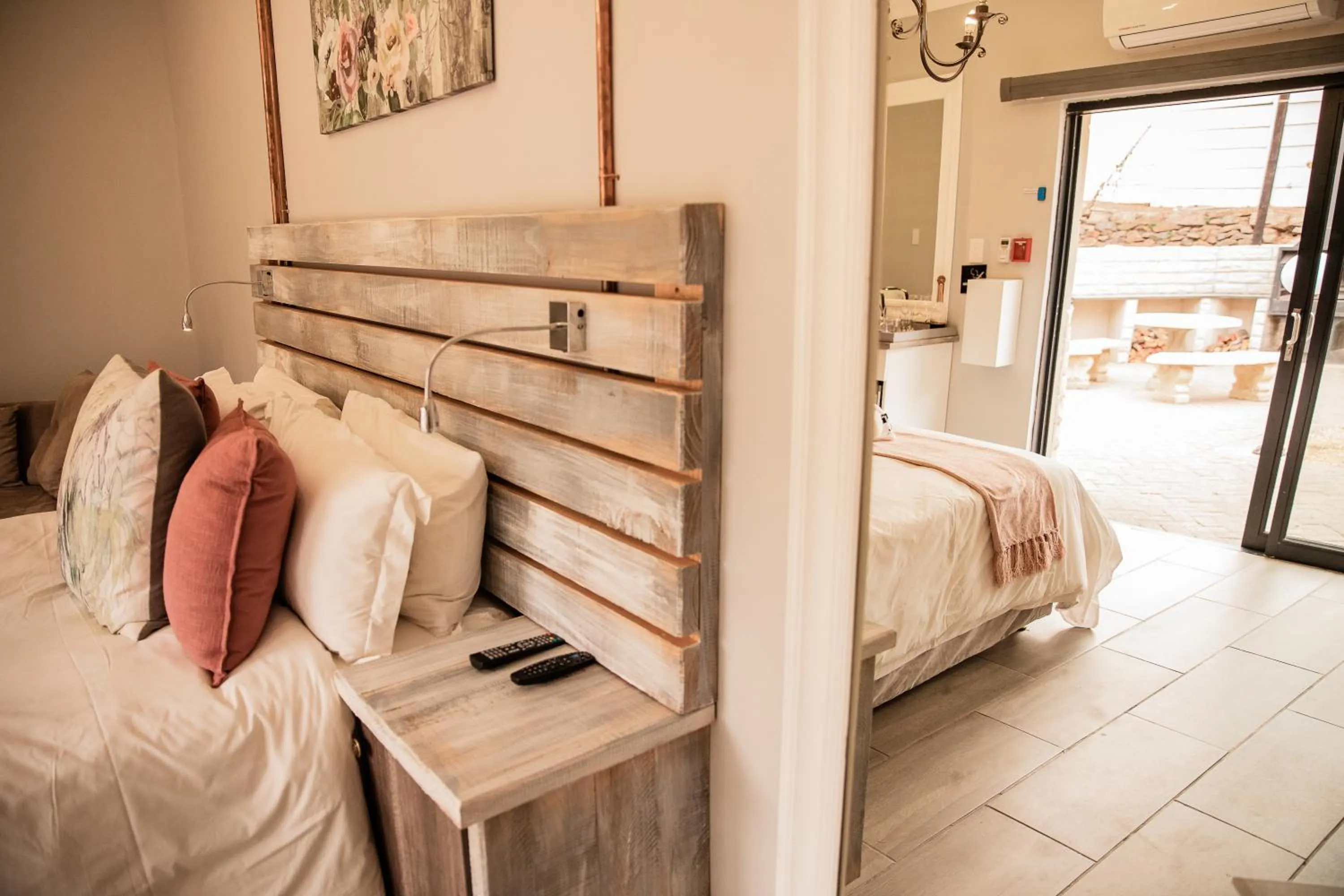 Bed in The Perfect Corner Guesthouse