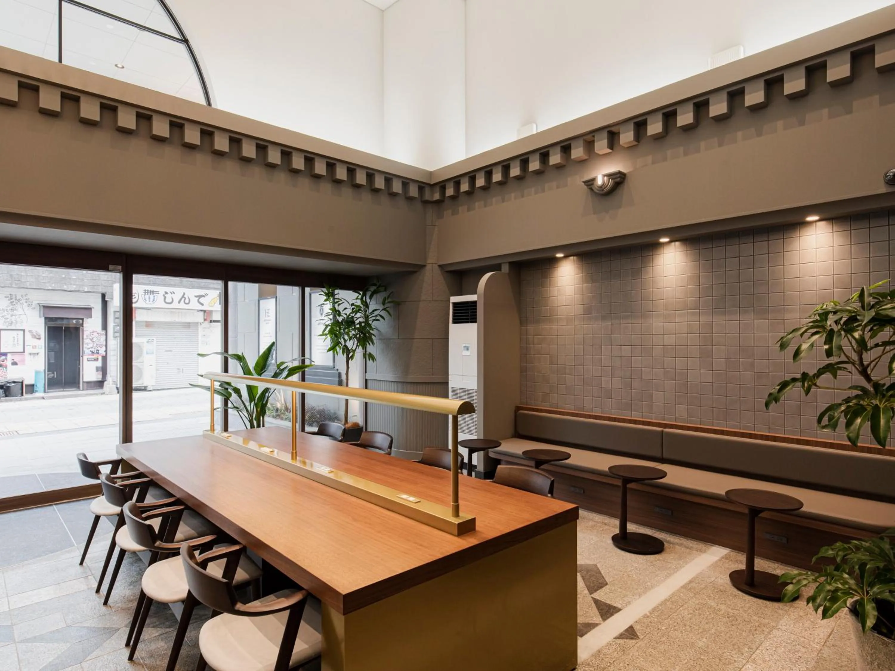 Lobby or reception in Hotel Arthur KITAHAMA BASE