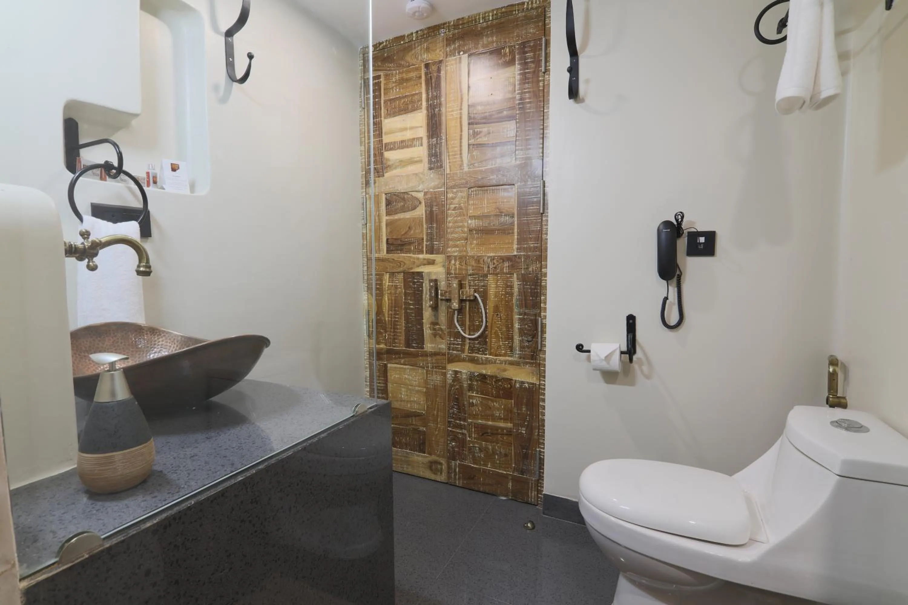 Bathroom in 3102bce - A Vedic Resort