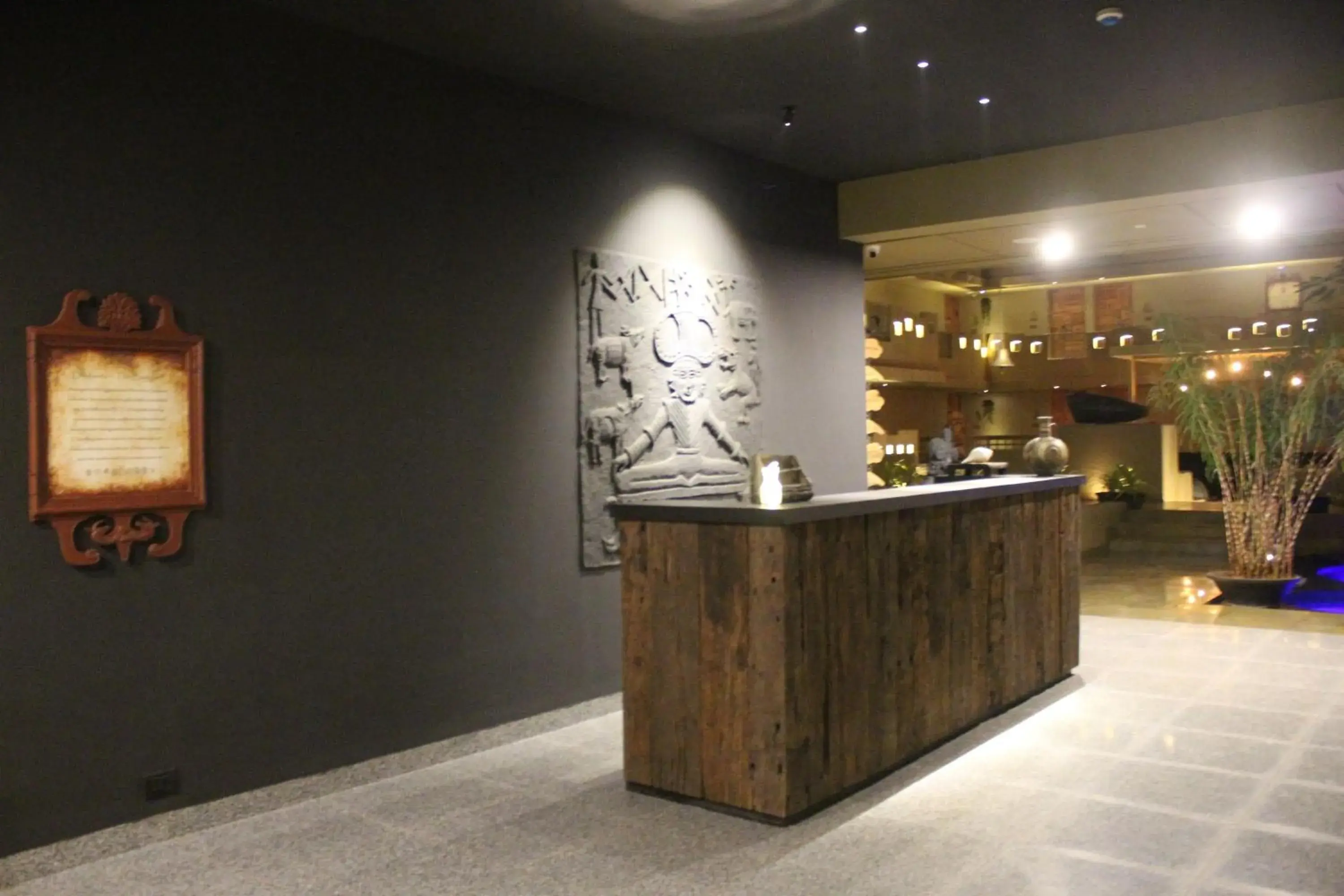 Lobby or reception in 3102bce - A Vedic Resort Lobby or reception in 3102bce - A Vedic Resort