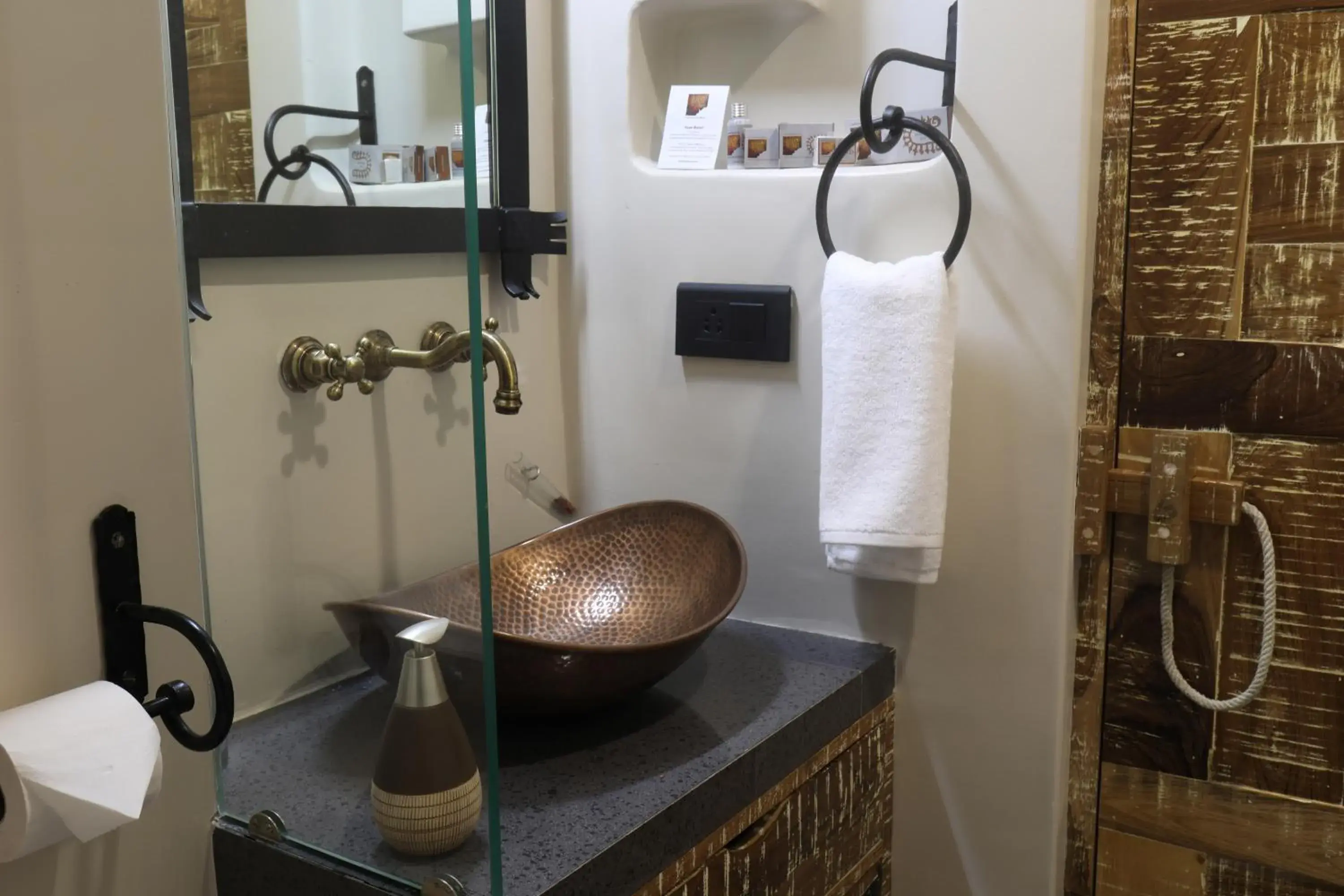 Bathroom in 3102bce - A Vedic Resort Bathroom in 3102bce - A Vedic Resort