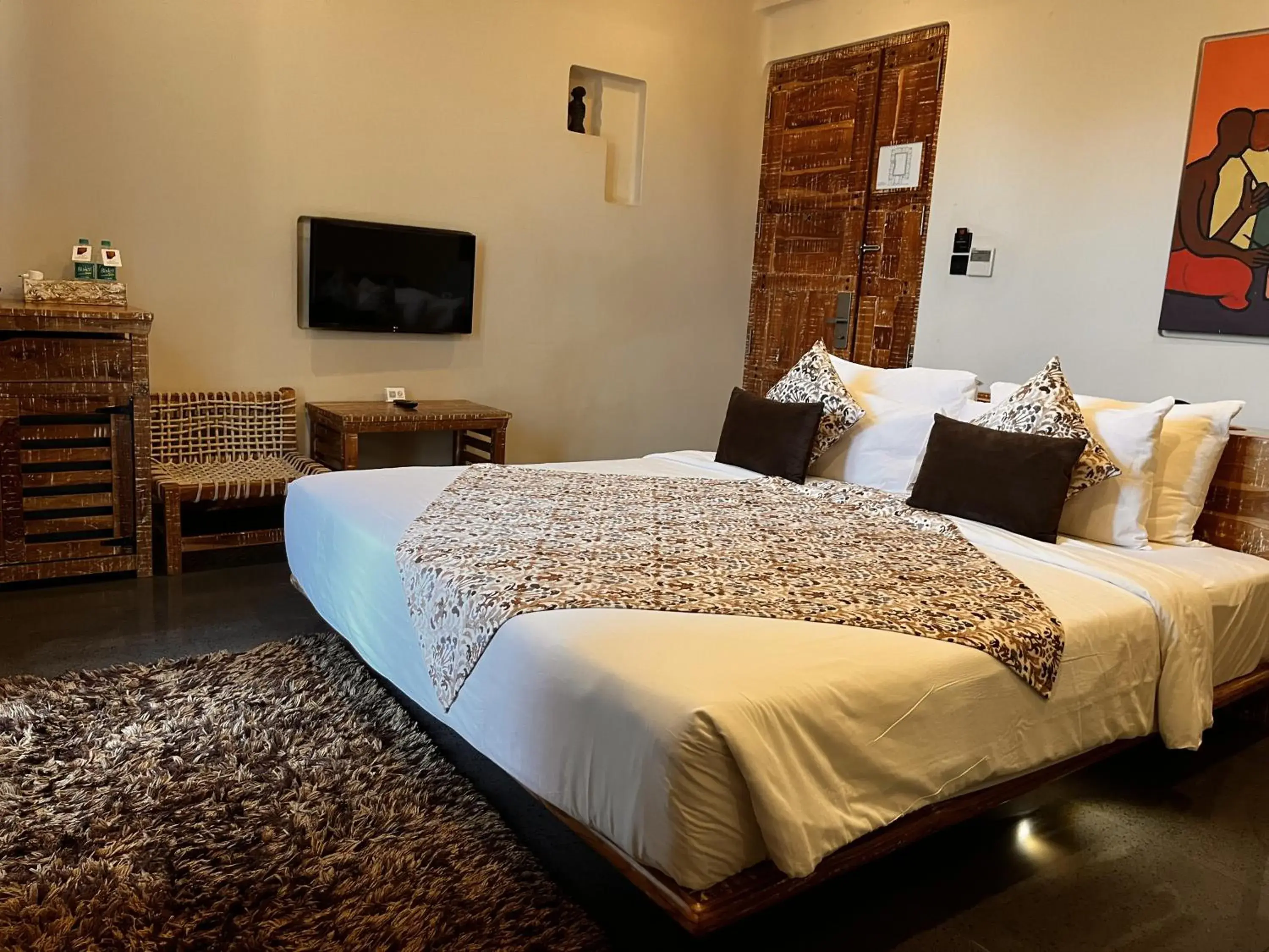 Bedroom, Bed in 3102bce - A Vedic Resort Bedroom, Bed in 3102bce - A Vedic Resort