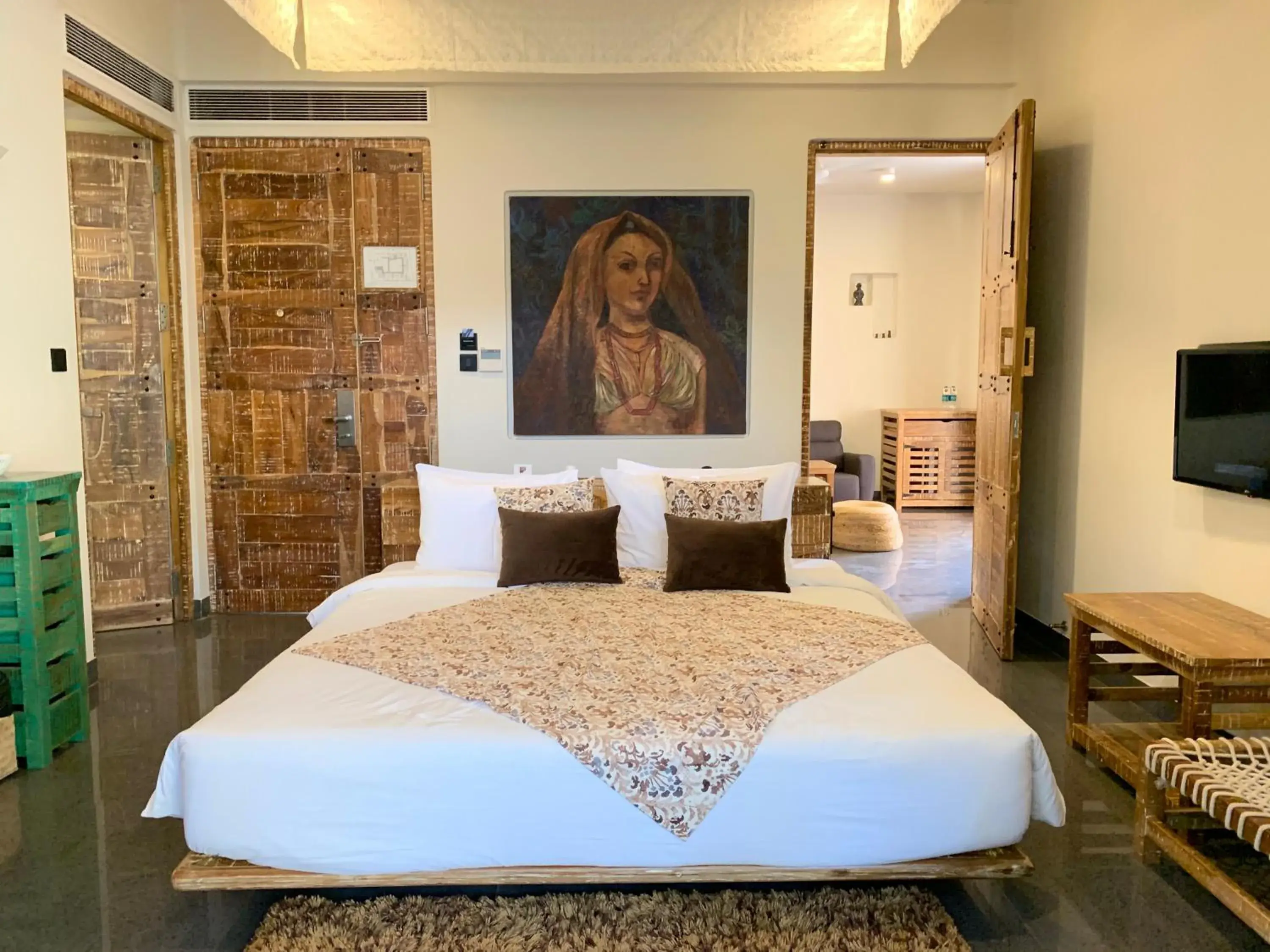 Bedroom, Bed in 3102bce - A Vedic Resort Bedroom, Bed in 3102bce - A Vedic Resort