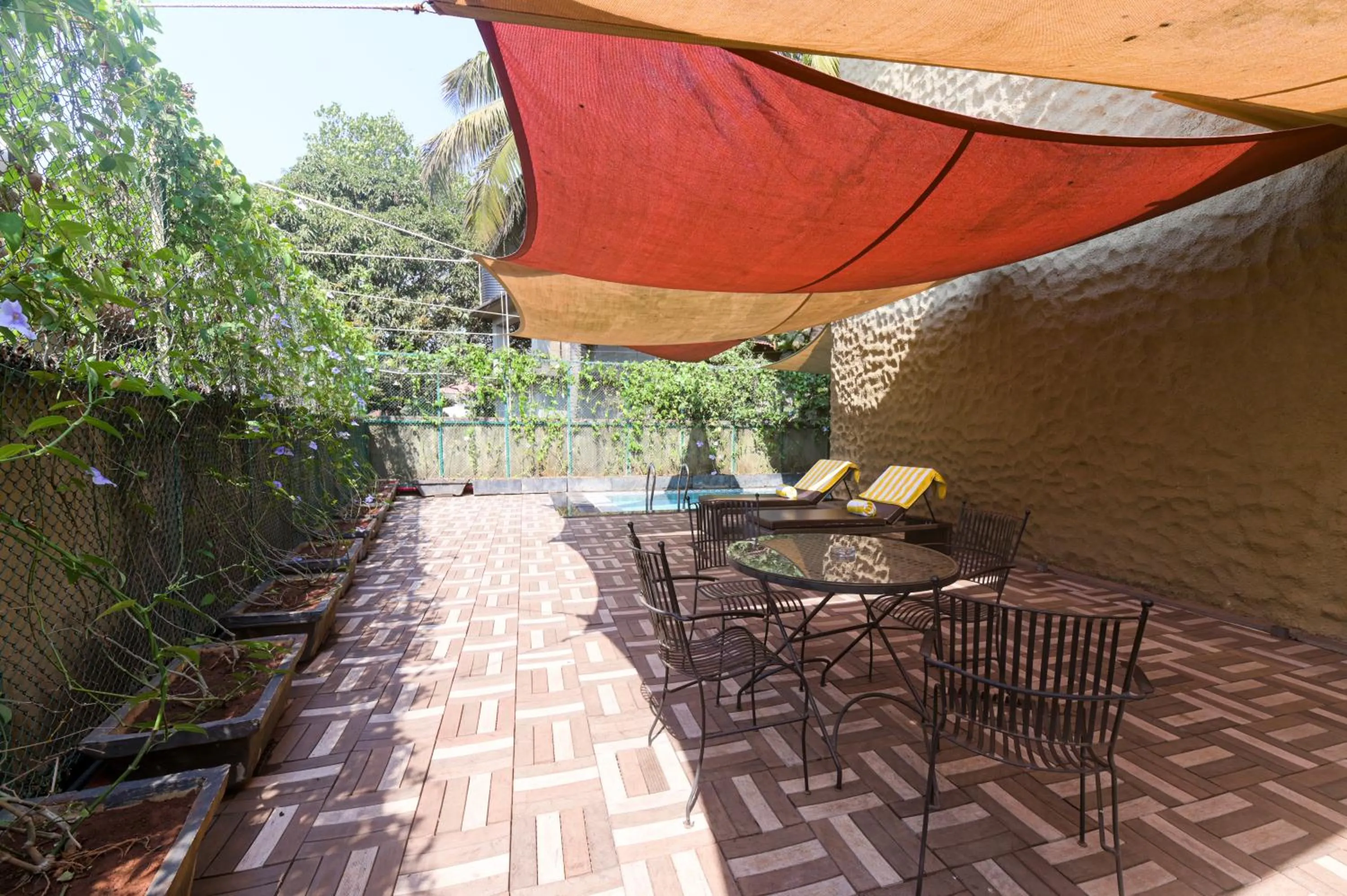 Pool view in 3102bce - A Vedic Resort