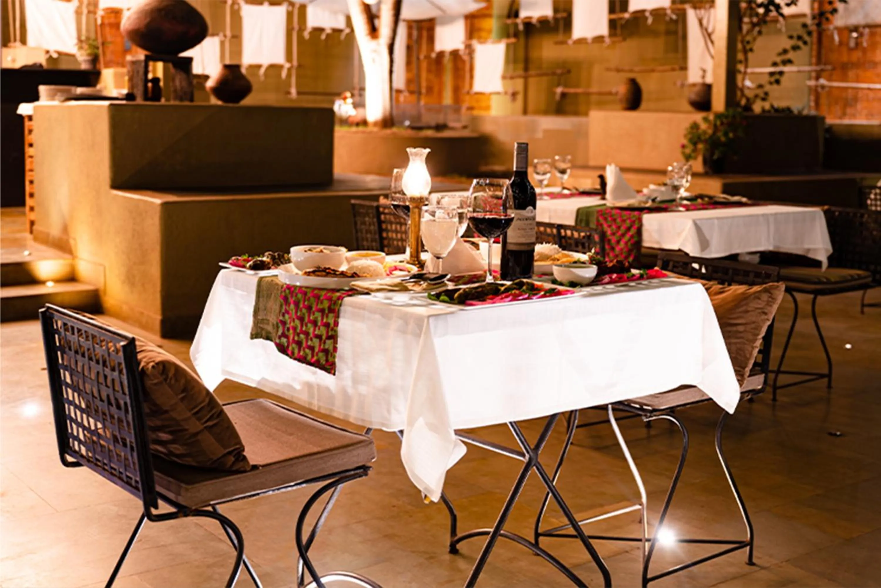 Dining area in 3102bce - A Vedic Resort