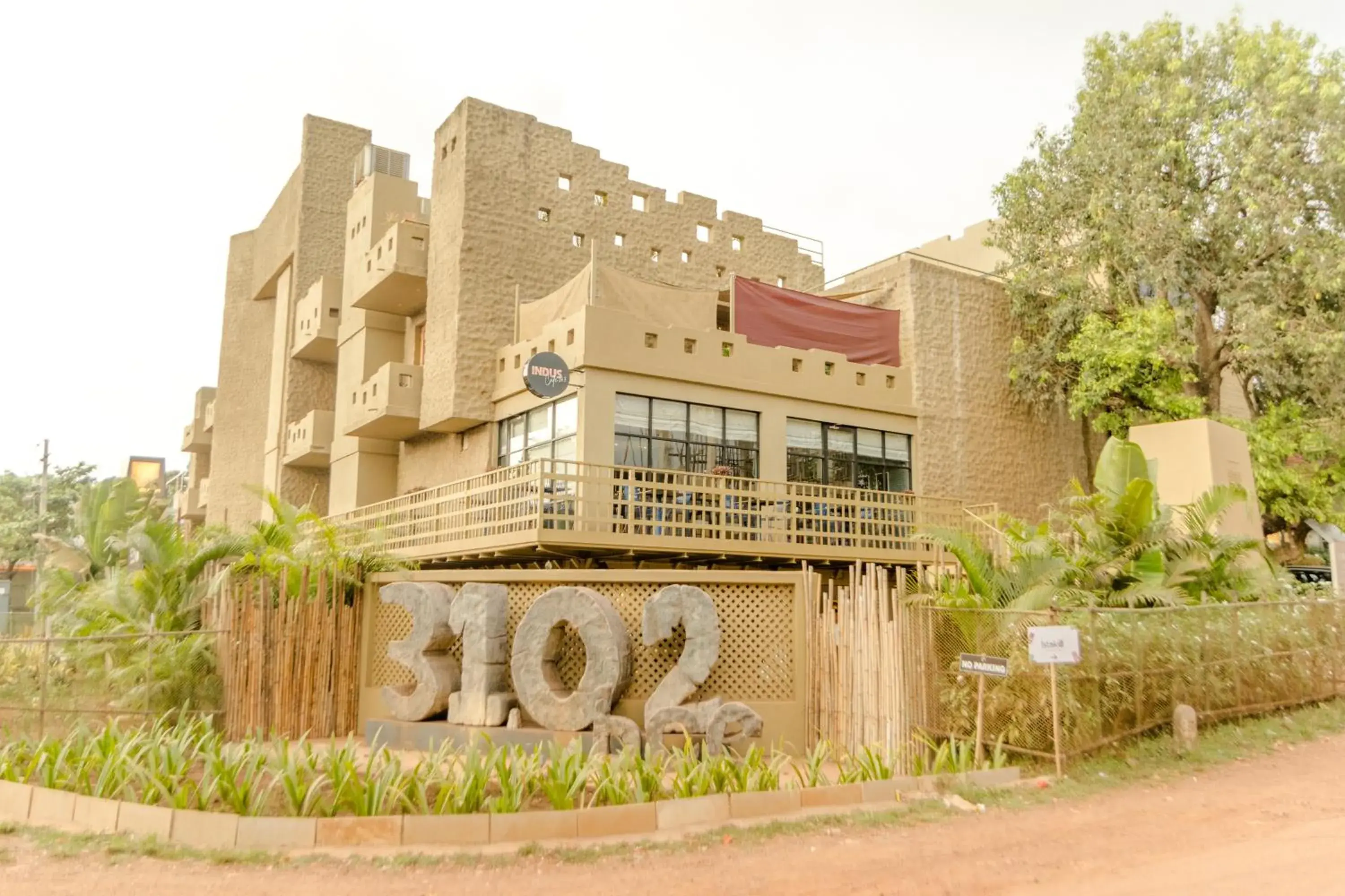 Facade/entrance in 3102bce - A Vedic Resort Facade/entrance in 3102bce - A Vedic Resort