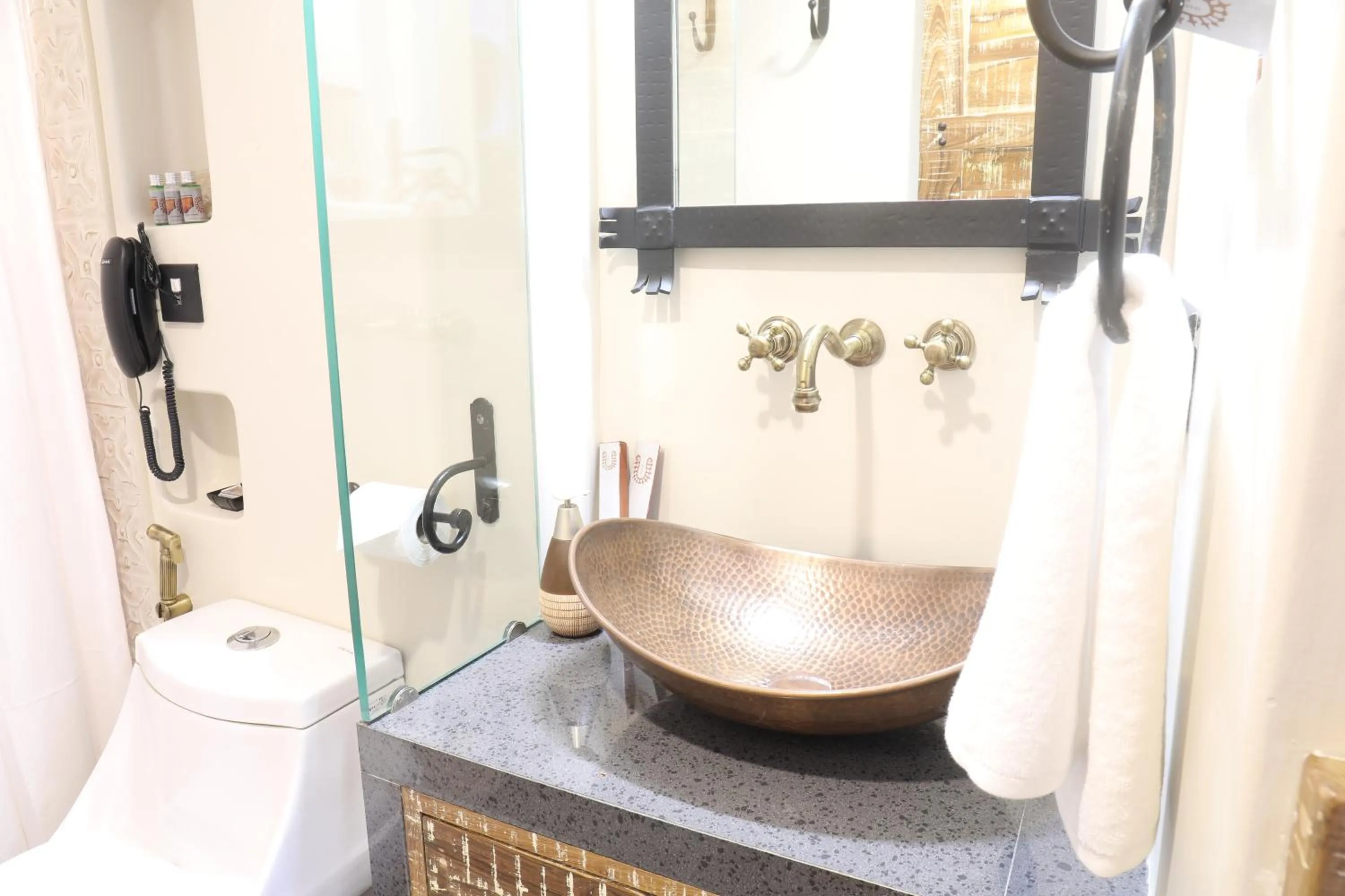 Bathroom in 3102bce - A Vedic Resort