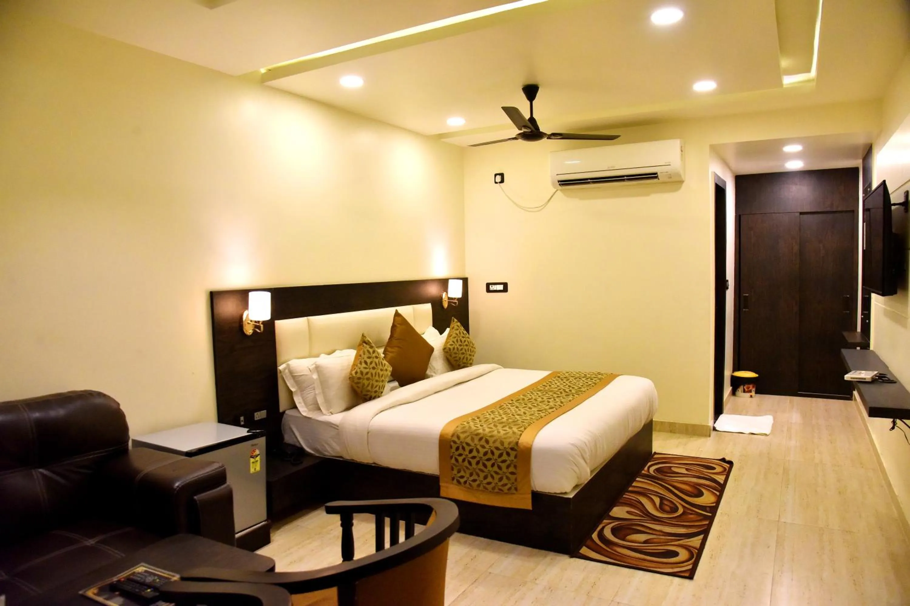 Bed in HOTEL VINAYAK