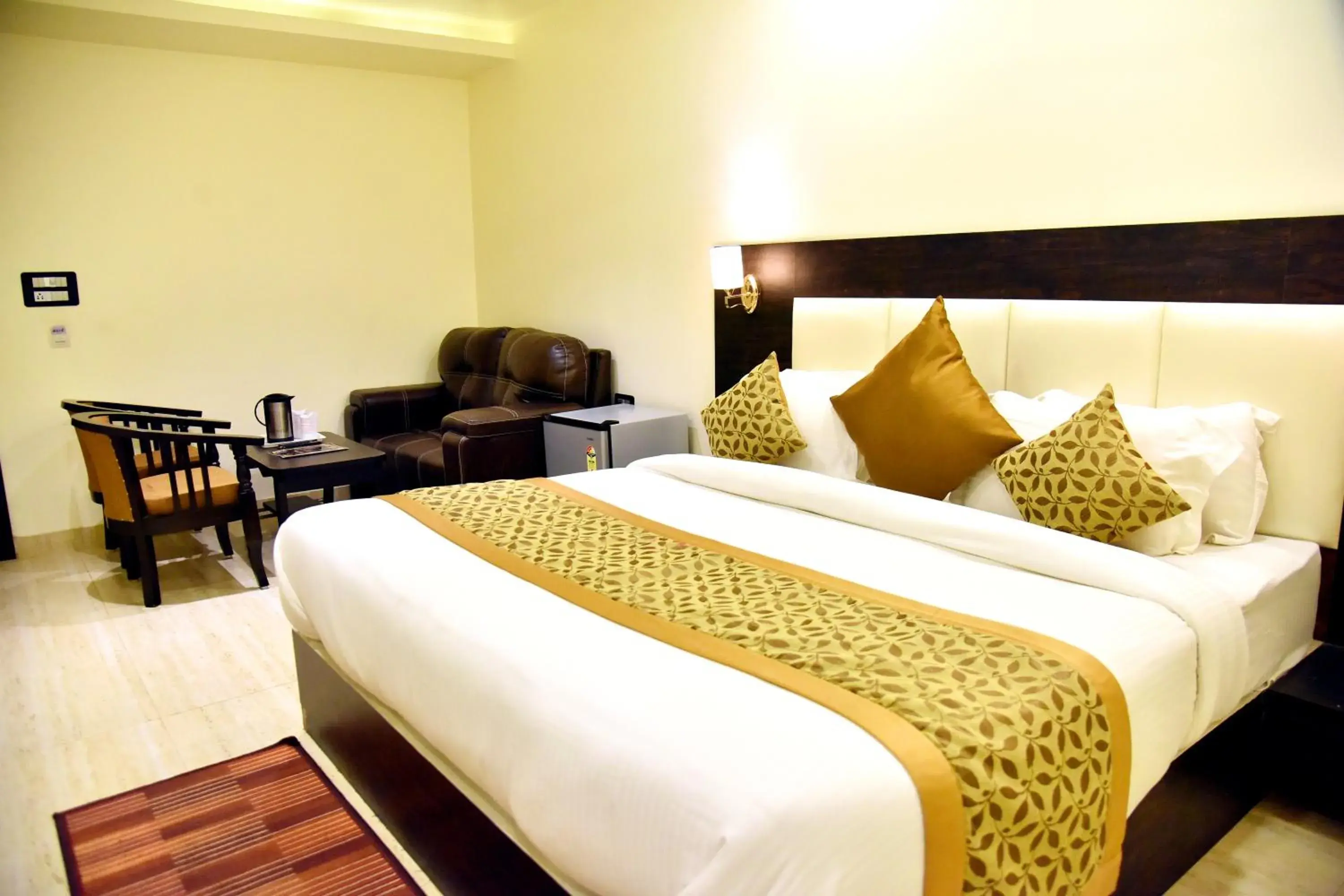 Bed in HOTEL VINAYAK Bed in HOTEL VINAYAK