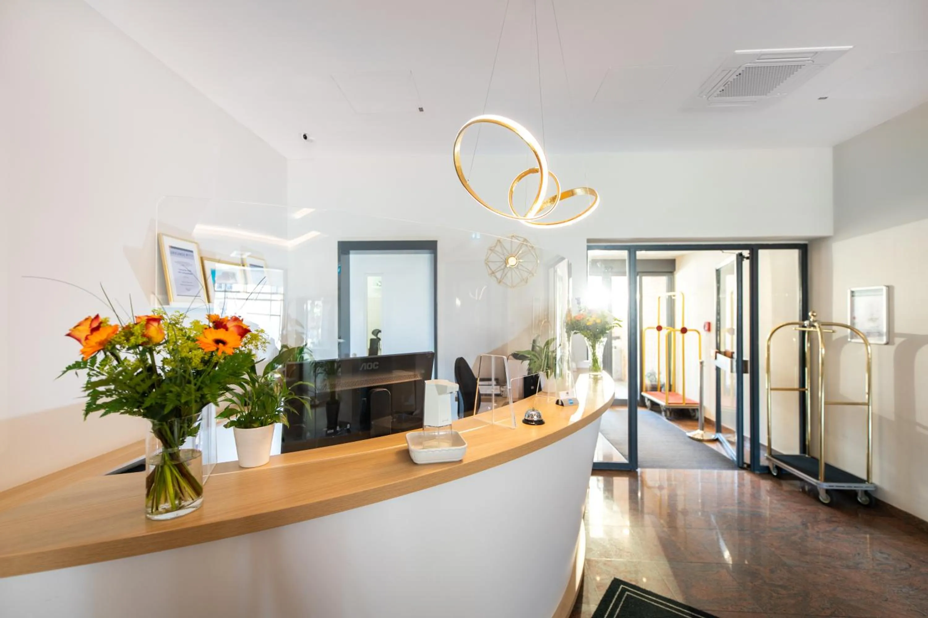 Lobby or reception in Concorde Hotel am Leineschloss