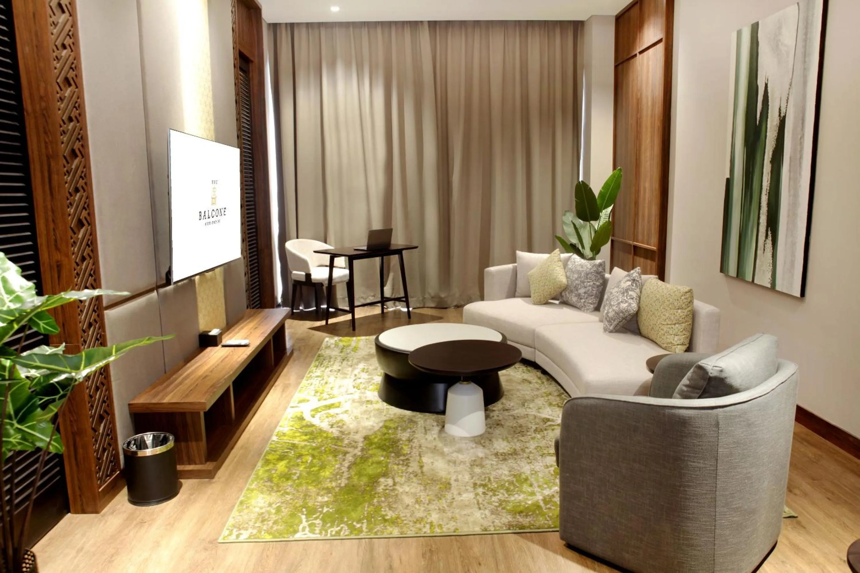 Living room in The Balcone Suites & Resort