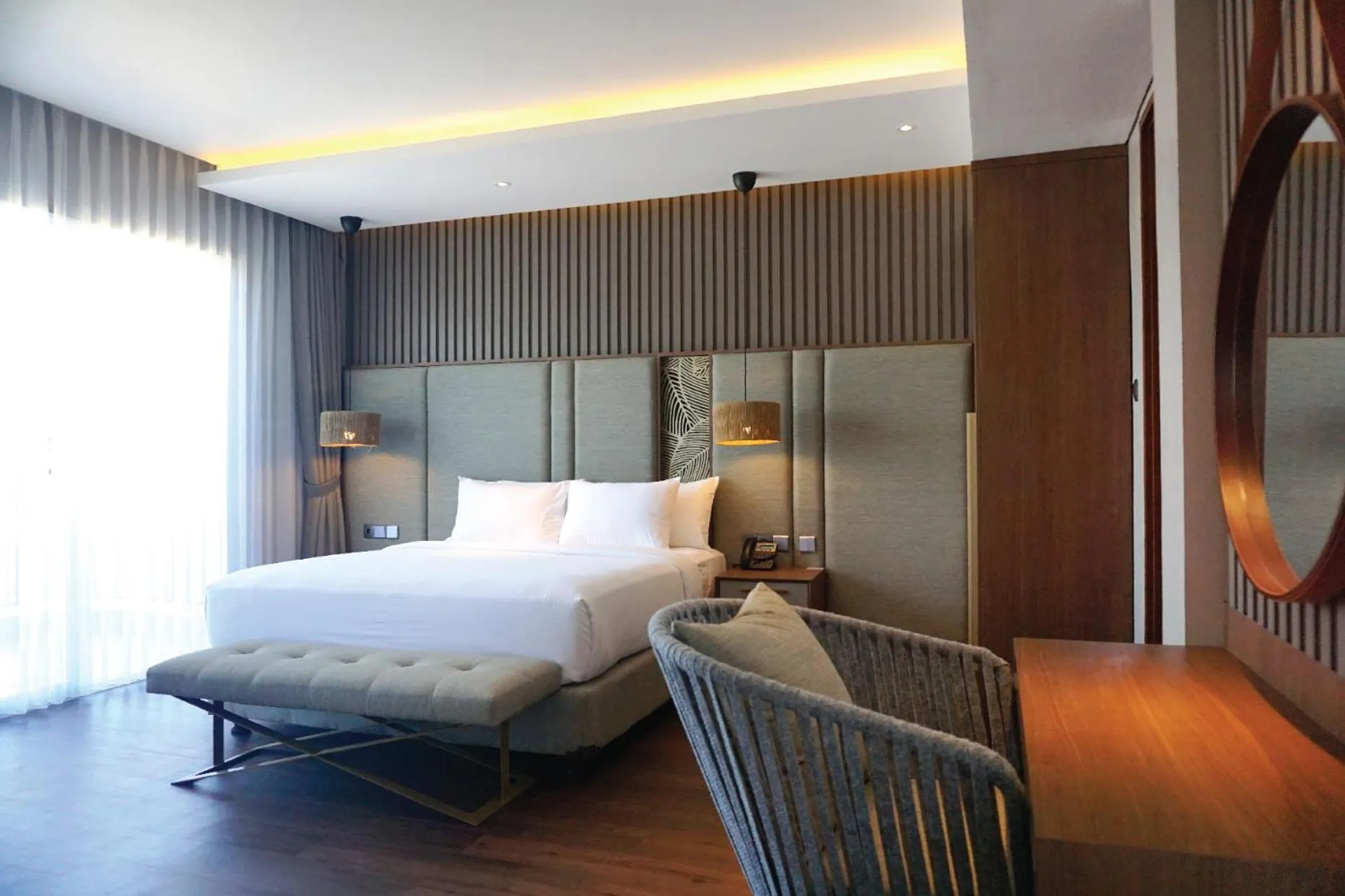 Bedroom, Bed in The Balcone Suites & Resort