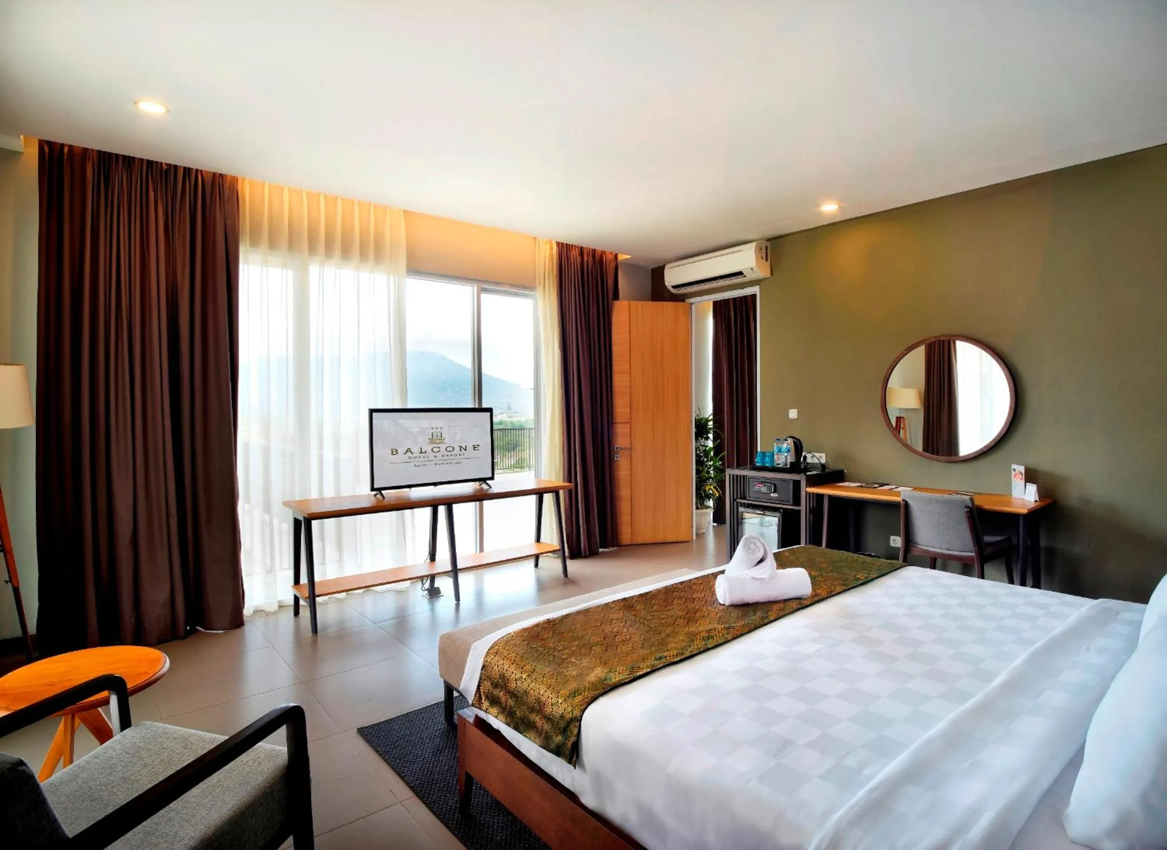 Photo of the whole room, Bed in The Balcone Suites & Resort