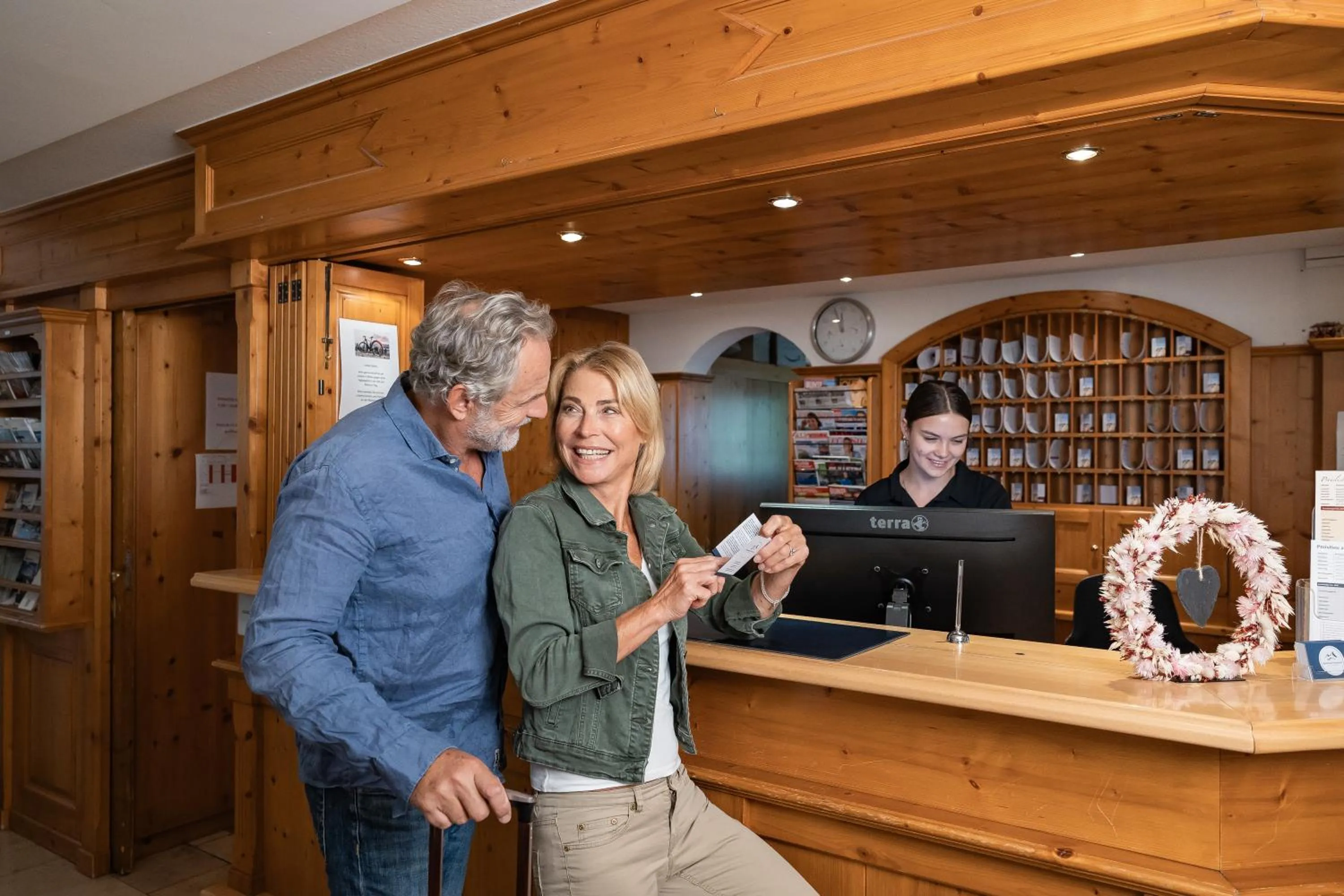 Lobby or reception in Alpenhotel Kronprinz