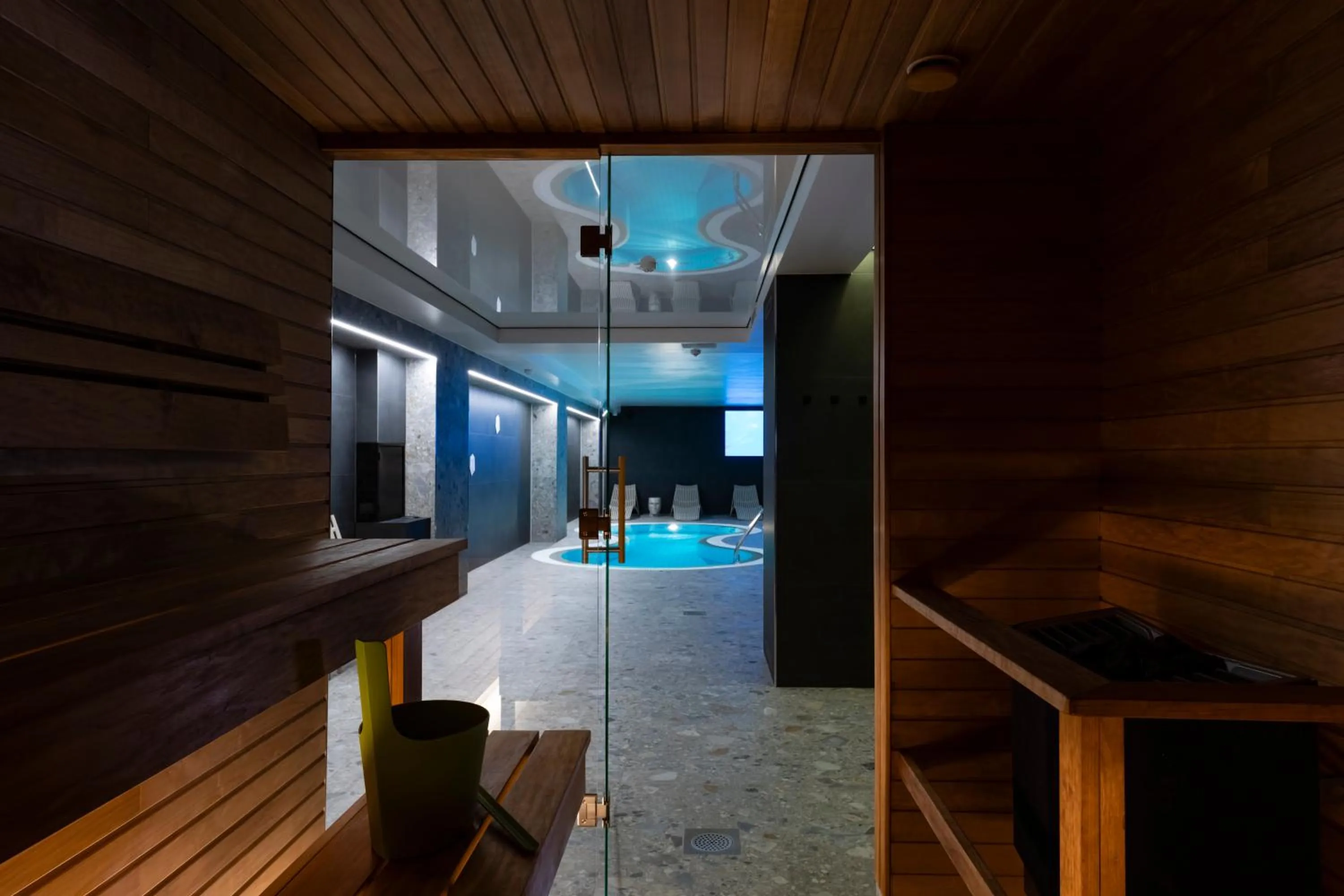 Sauna in U11 Hotel & SPA