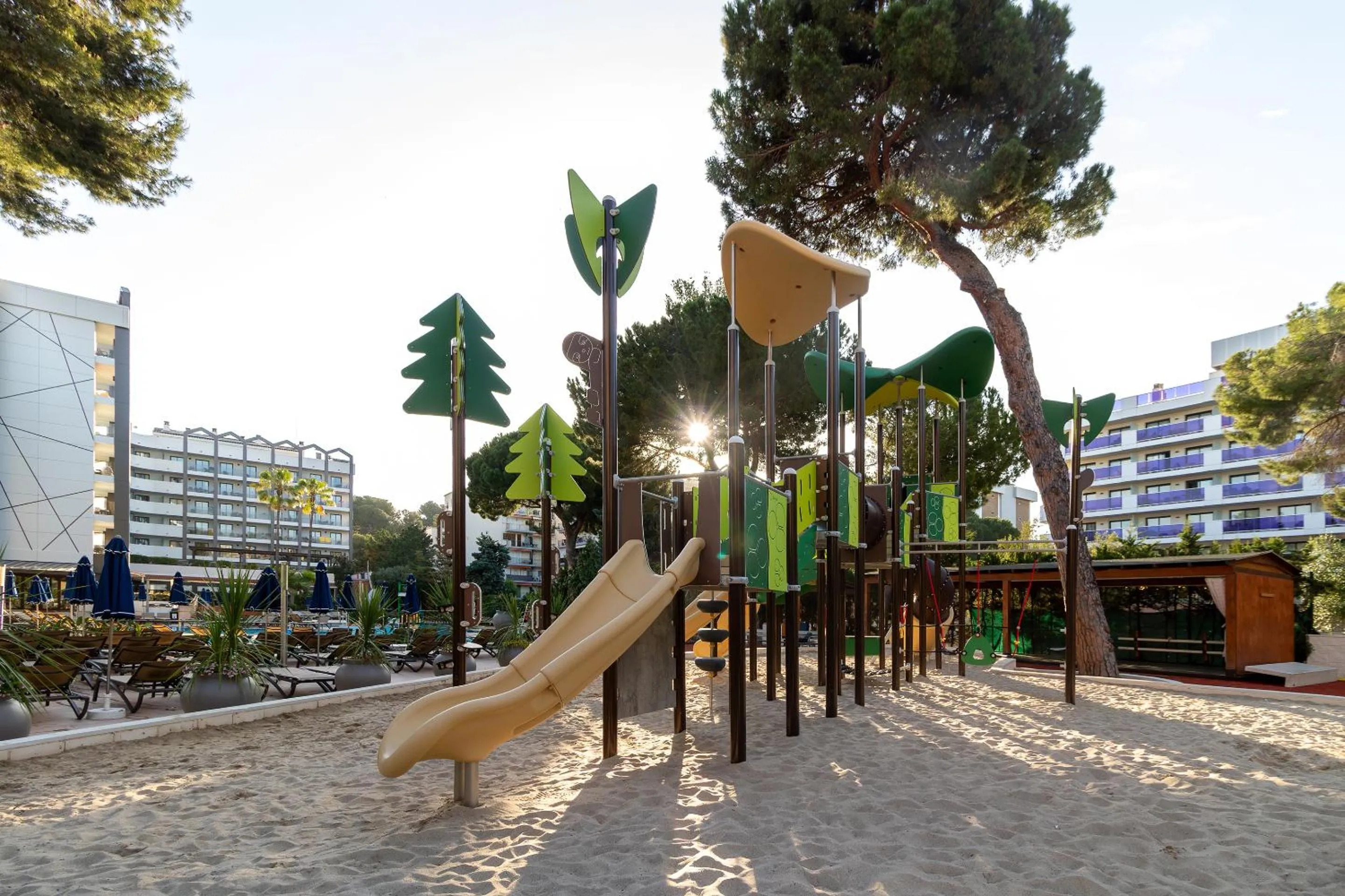 Children play ground in Golden Avenida Family Suites 4*