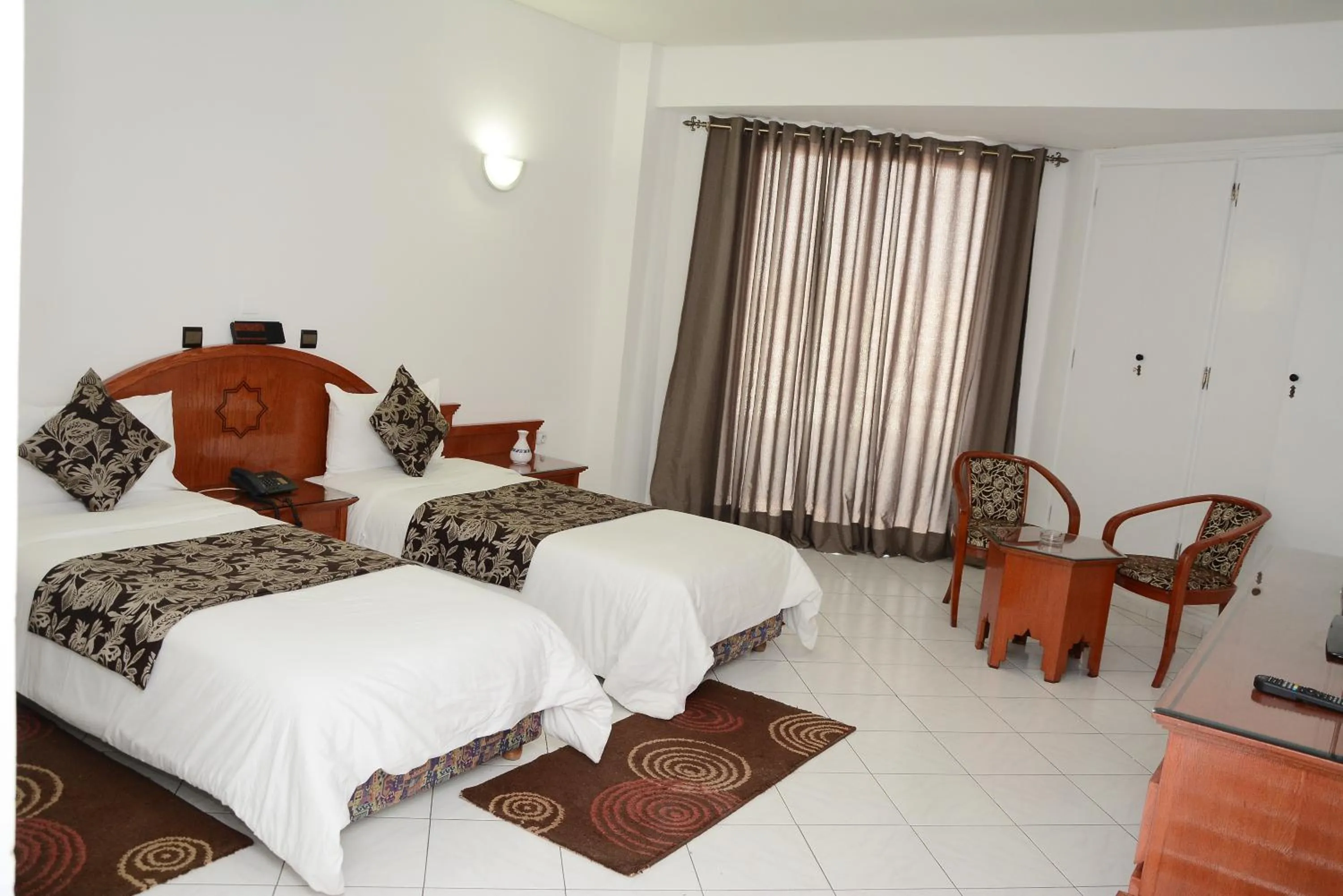 Bed in Hotel Bouregreg