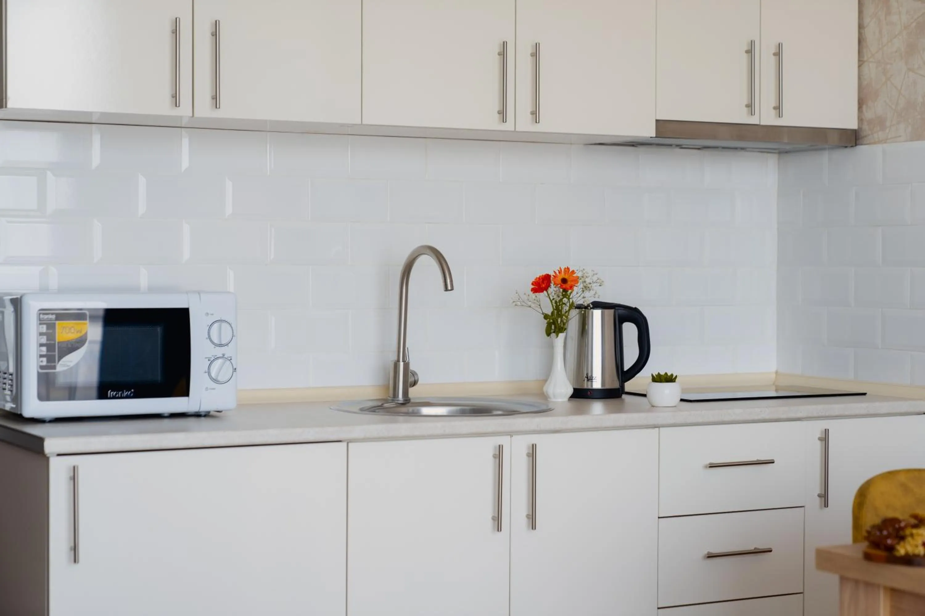 Kitchen or kitchenette in Next Orange Aparthotel OFFICIAL