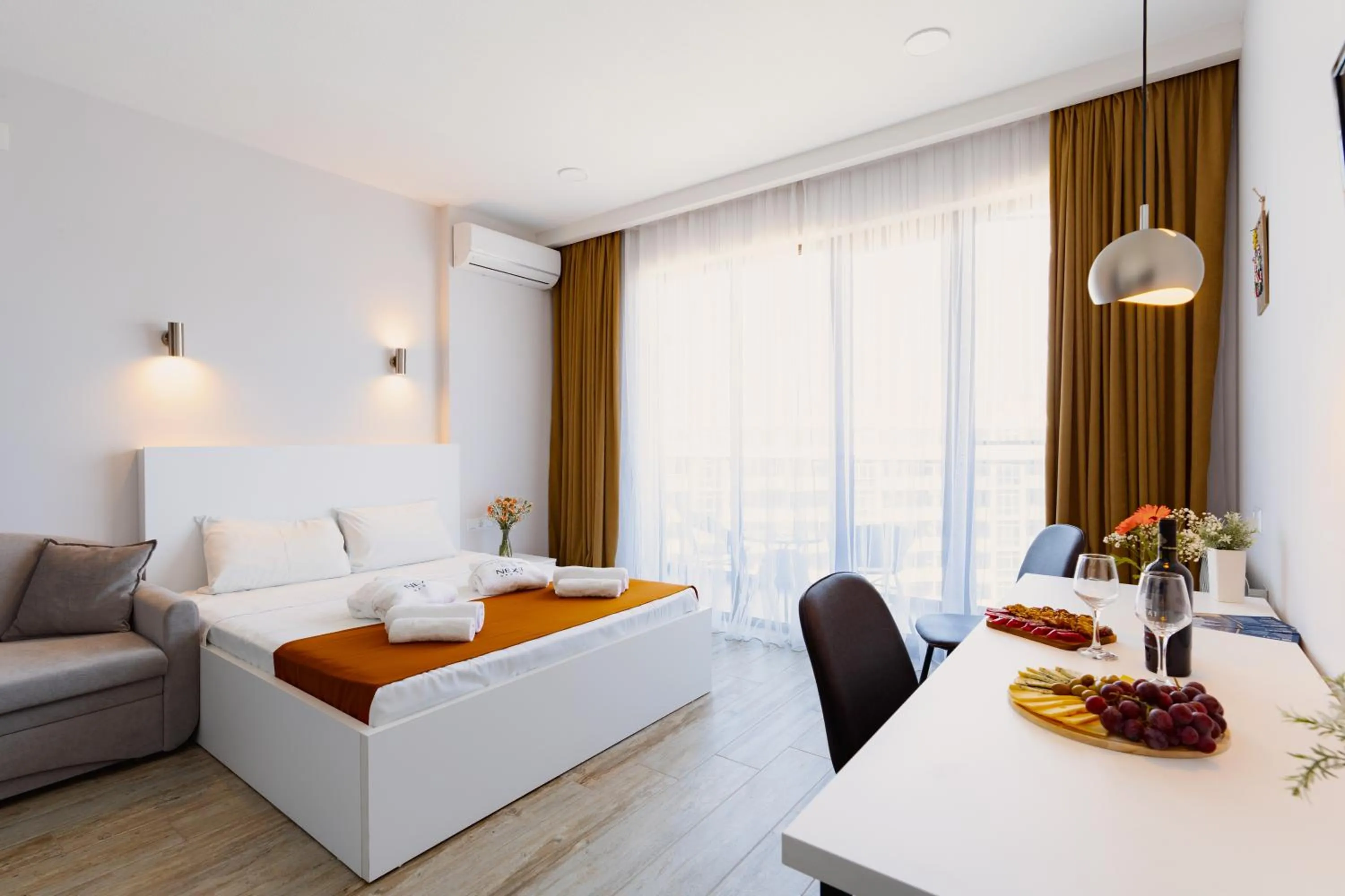 Bed in Next Orange Aparthotel OFFICIAL