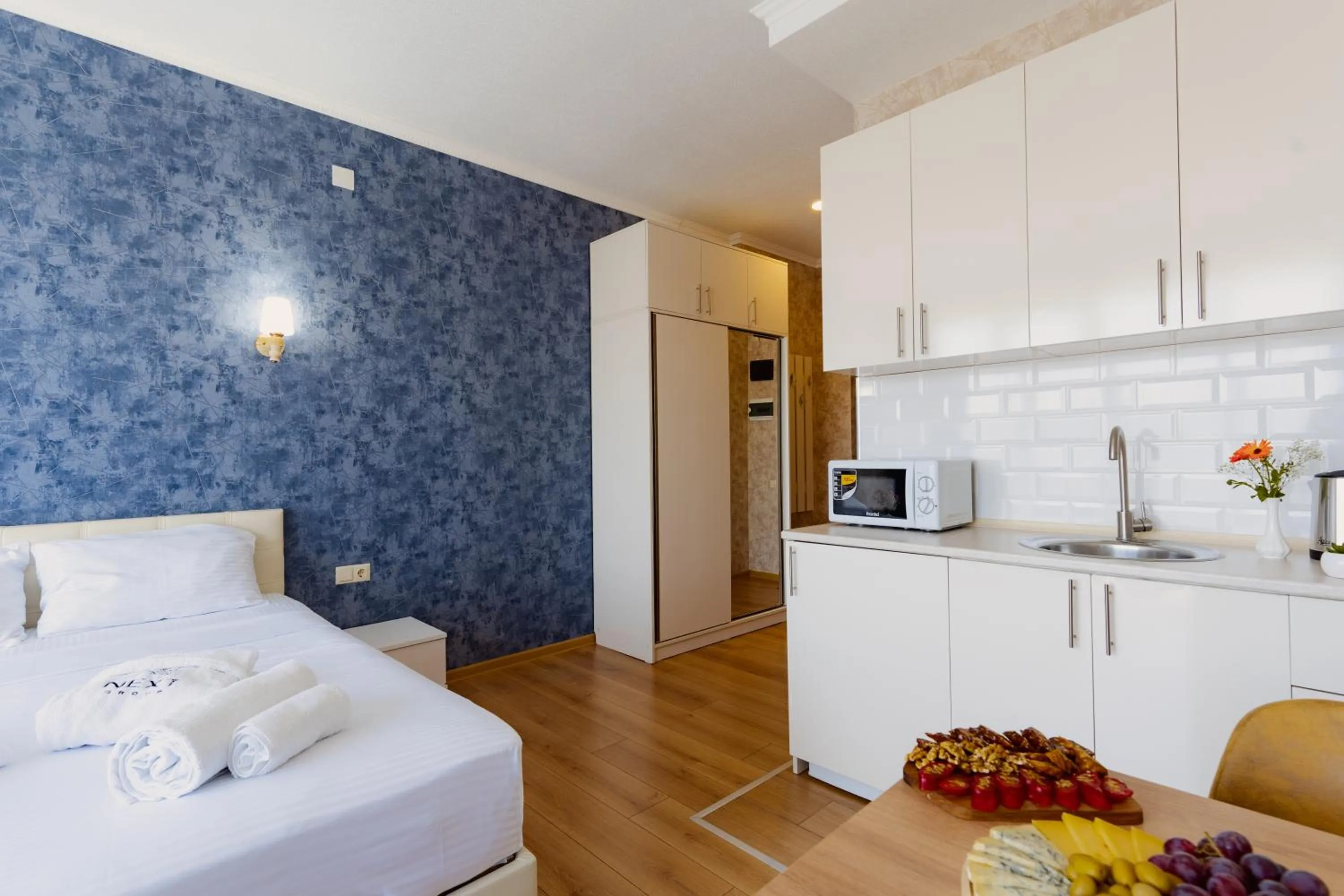 Photo of the whole room, Bed in Next Orange Aparthotel OFFICIAL