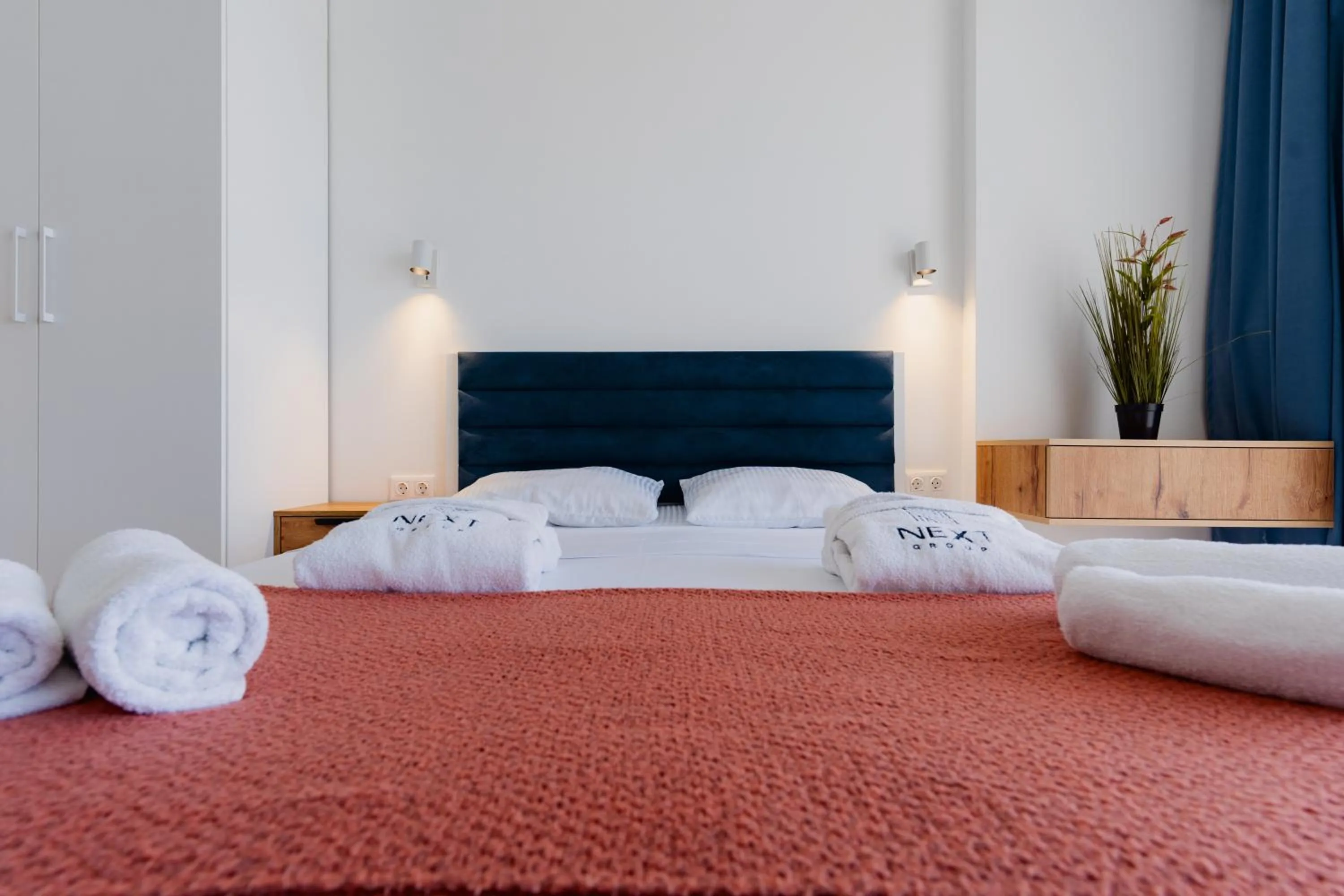 Bed in Next Orange Aparthotel OFFICIAL