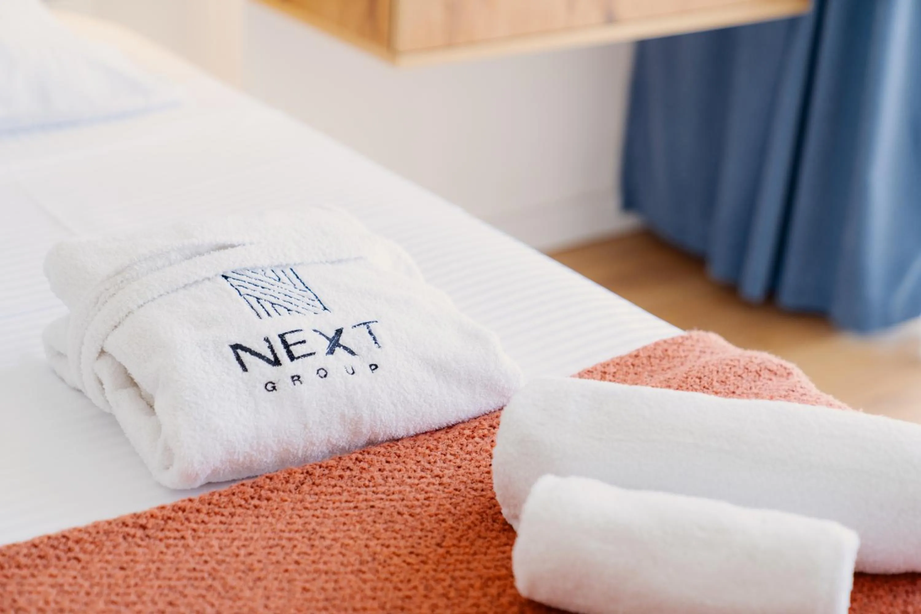 towels, Bed in Next Orange Aparthotel OFFICIAL