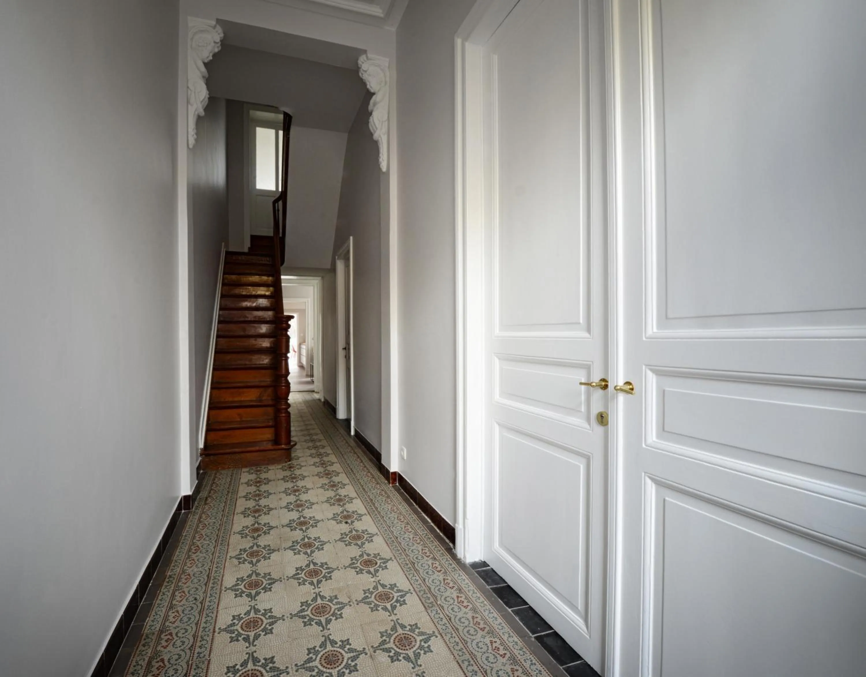 Decorative detail in B&B Villa Chantecler