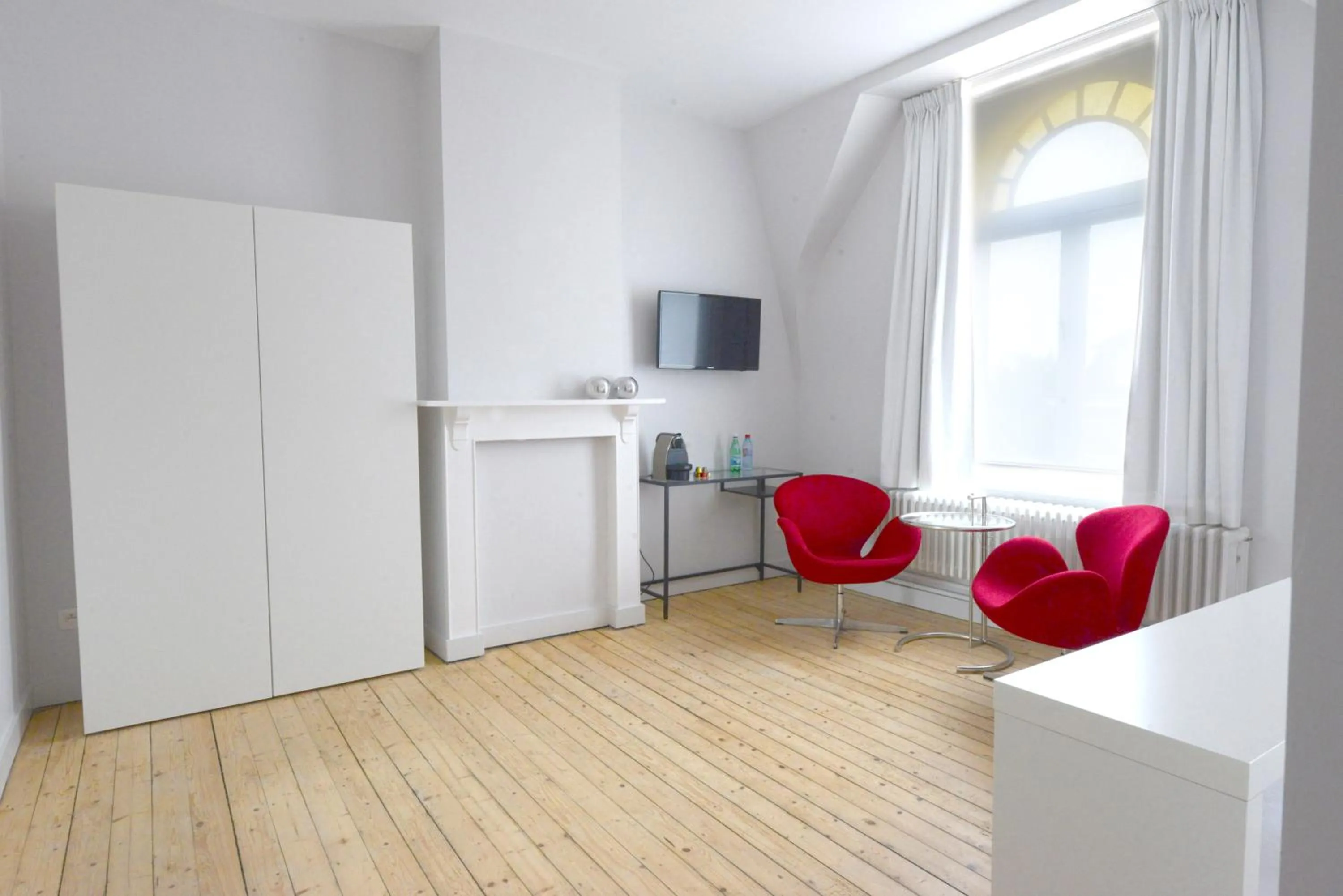 Seating area in B&B Villa Chantecler