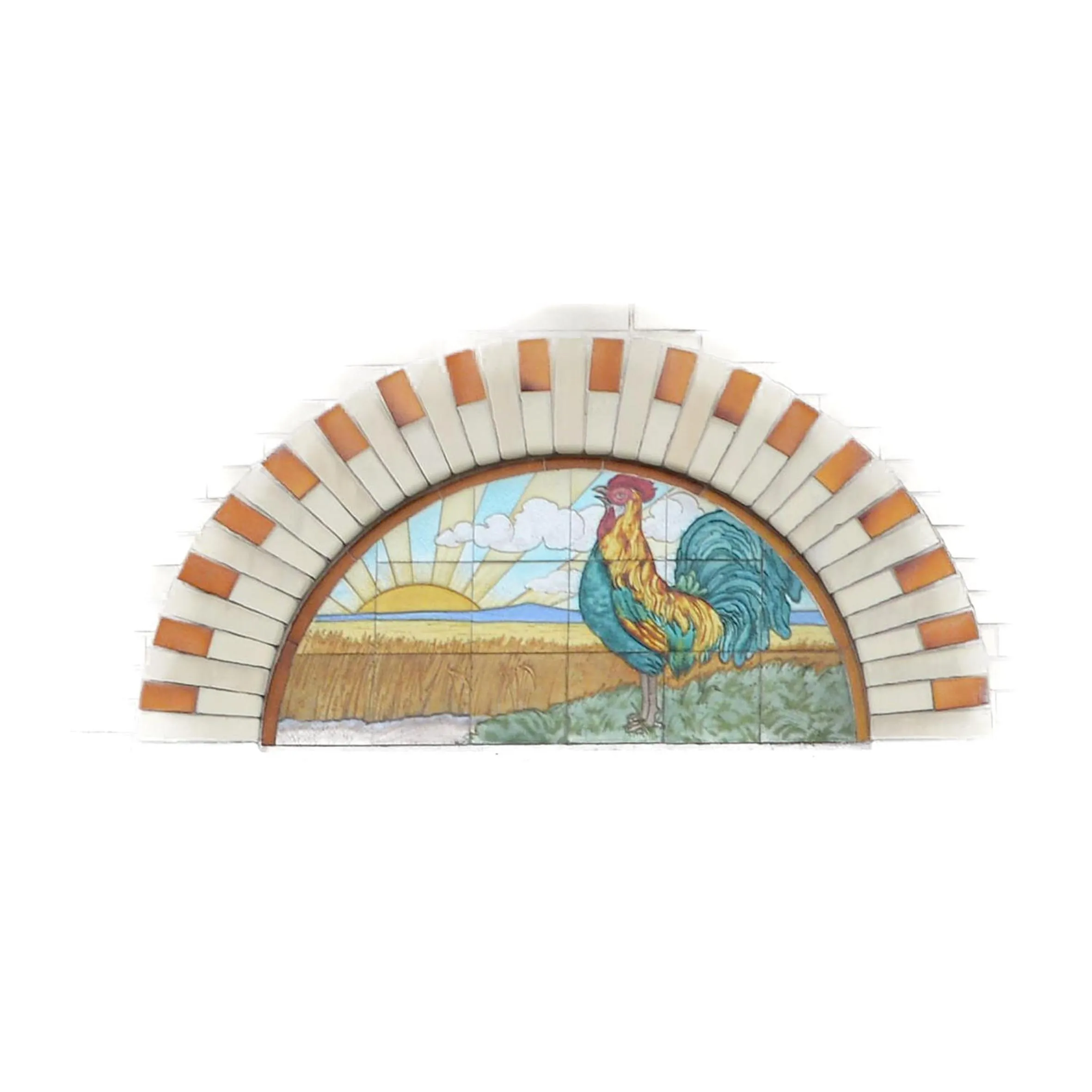 Decorative detail in B&B Villa Chantecler