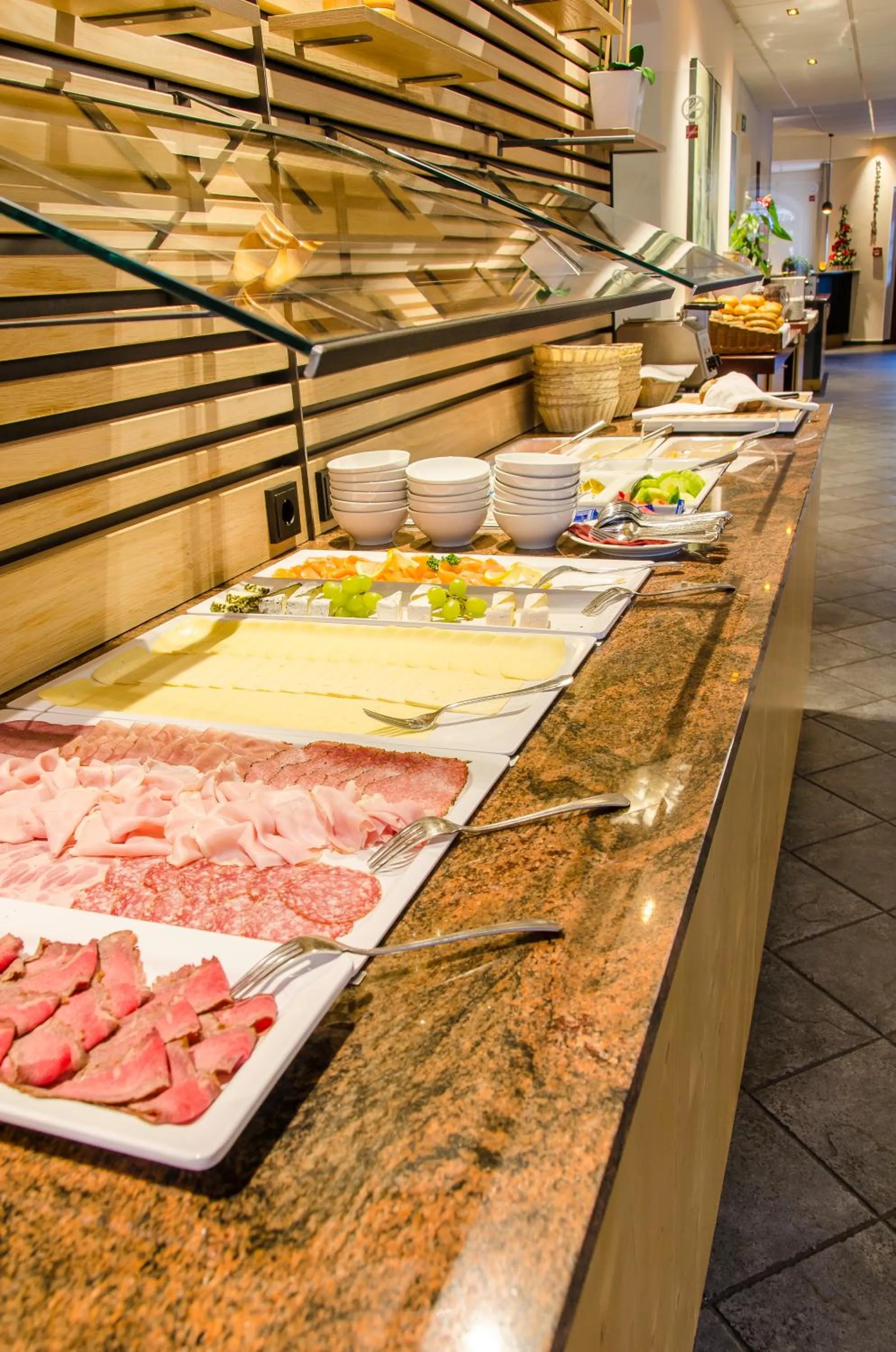 Buffet breakfast in Gasthof Goldener Fisch