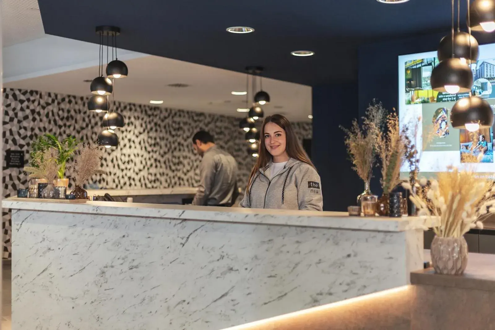 Lobby or reception in Holiday Inn - the niu, Kettle Stuttgart Vaihingen by IHG Lobby or reception in Holiday Inn - the niu, Kettle Stuttgart Vaihingen by IHG