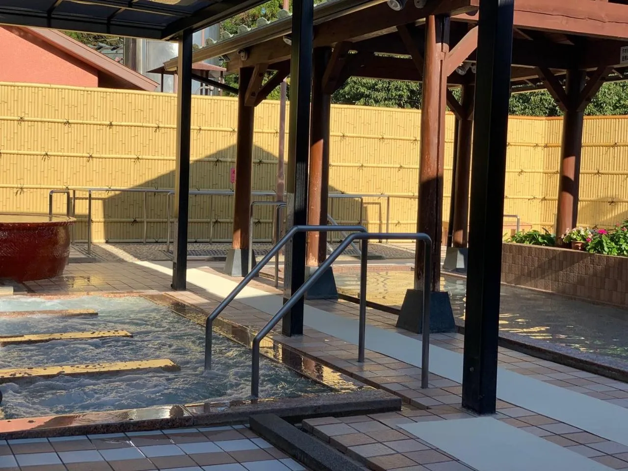 Bathroom in Ikeda Onsen Ryokan Tachikawa