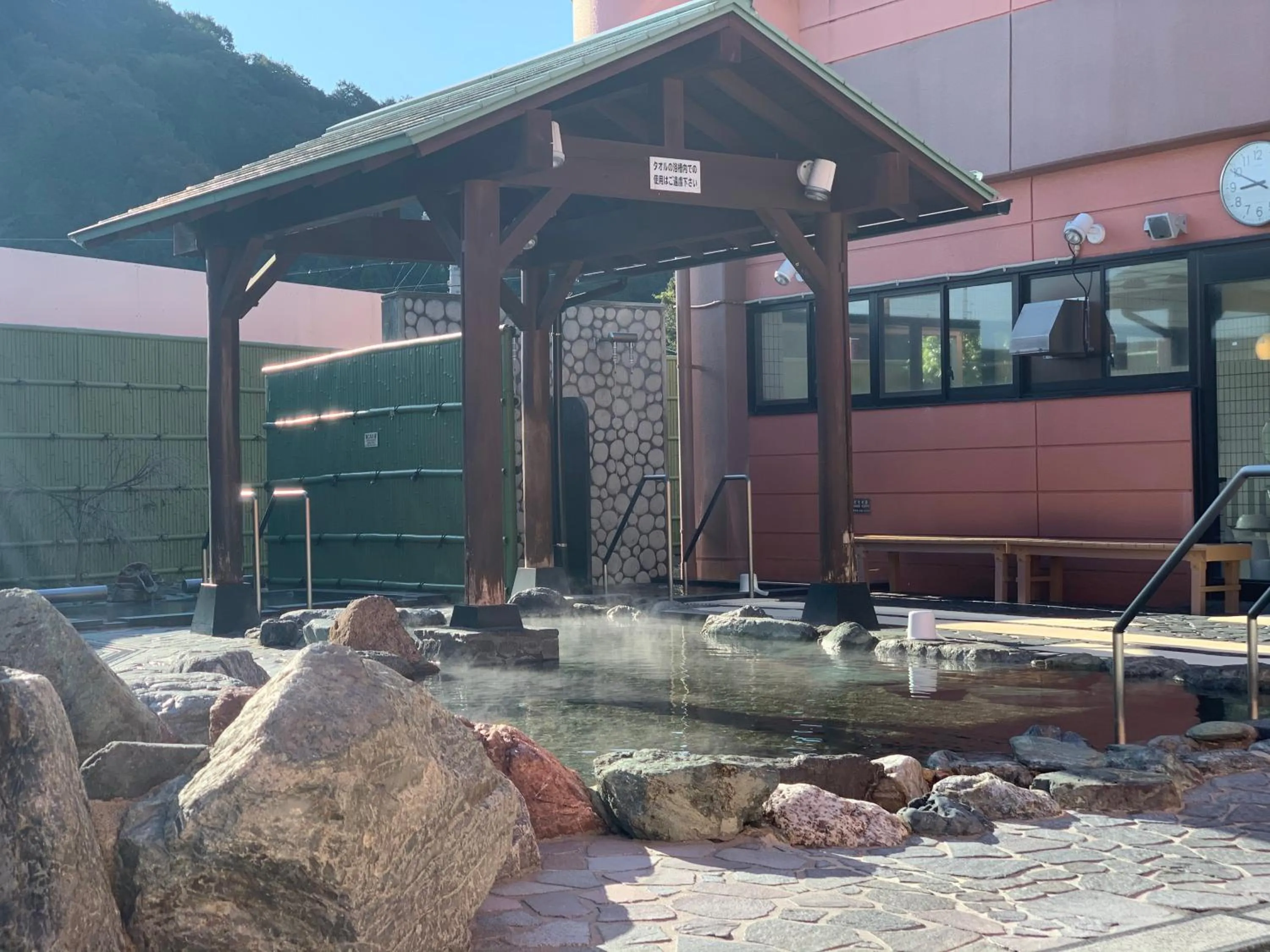 Bathroom in Ikeda Onsen Ryokan Tachikawa