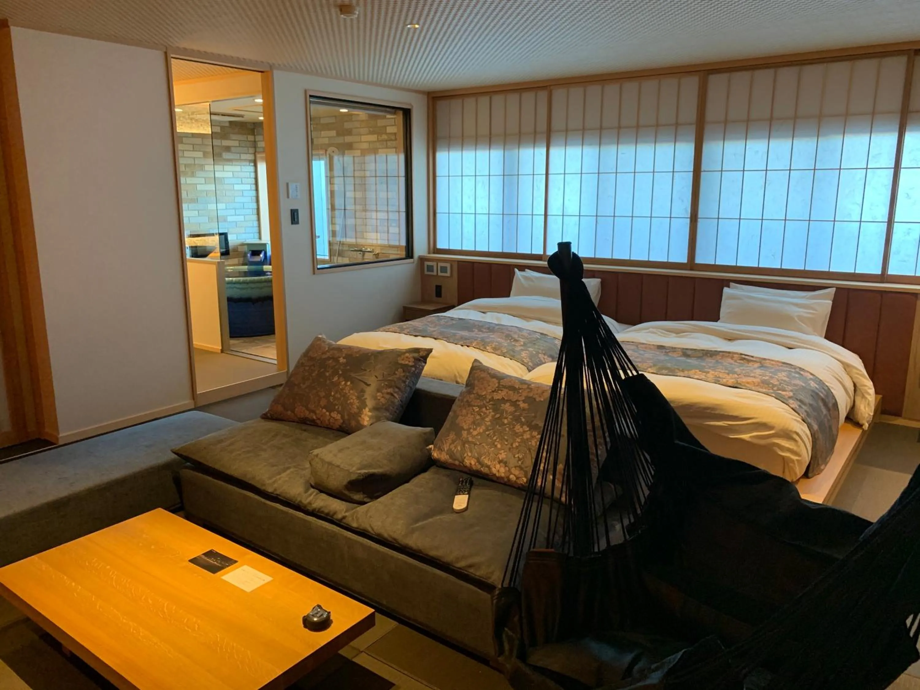 Living room in Ikeda Onsen Ryokan Tachikawa