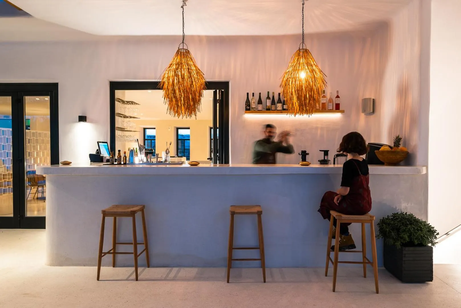 Staff in Koukoumi Vegan Boutique Hotel