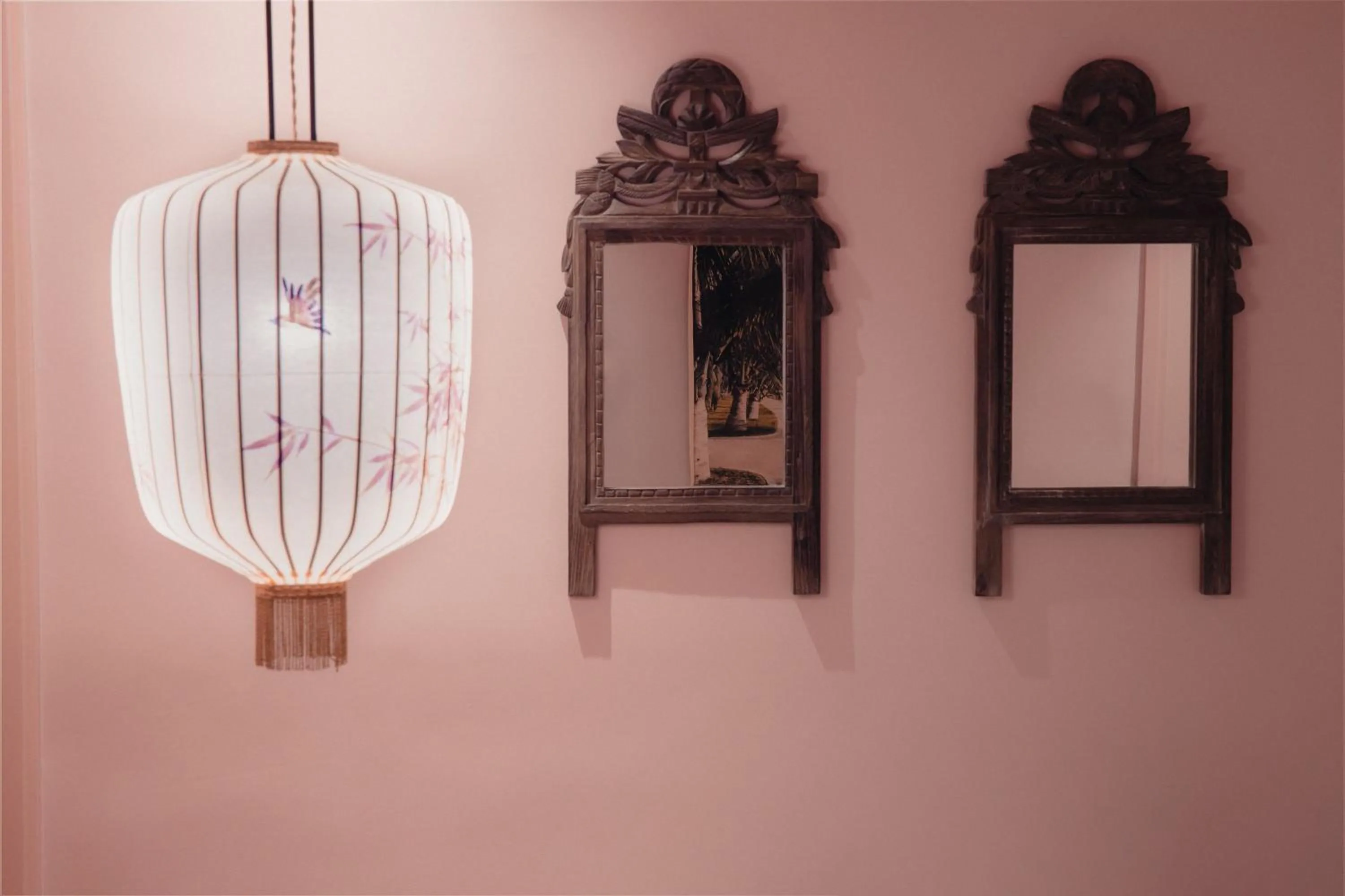 Decorative detail in Koukoumi Vegan Boutique Hotel