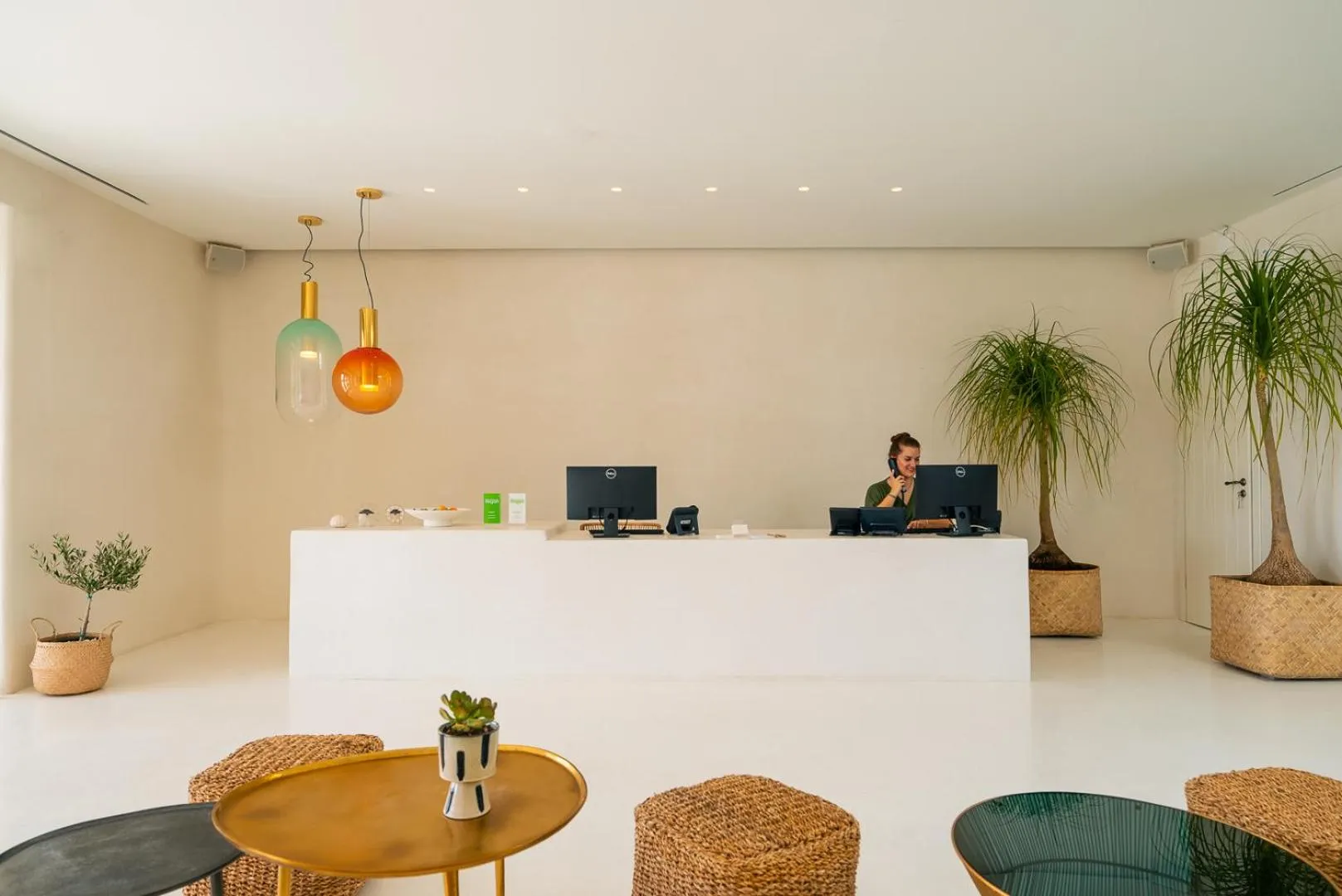 Staff in Koukoumi Vegan Boutique Hotel