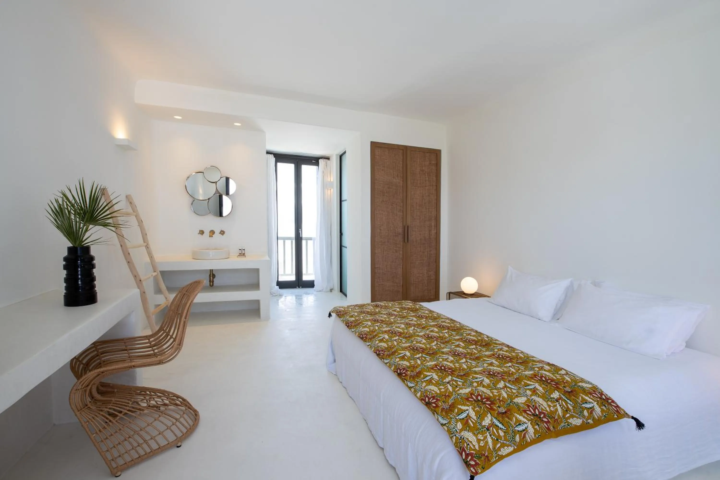 Bedroom, Bed in Koukoumi Vegan Boutique Hotel