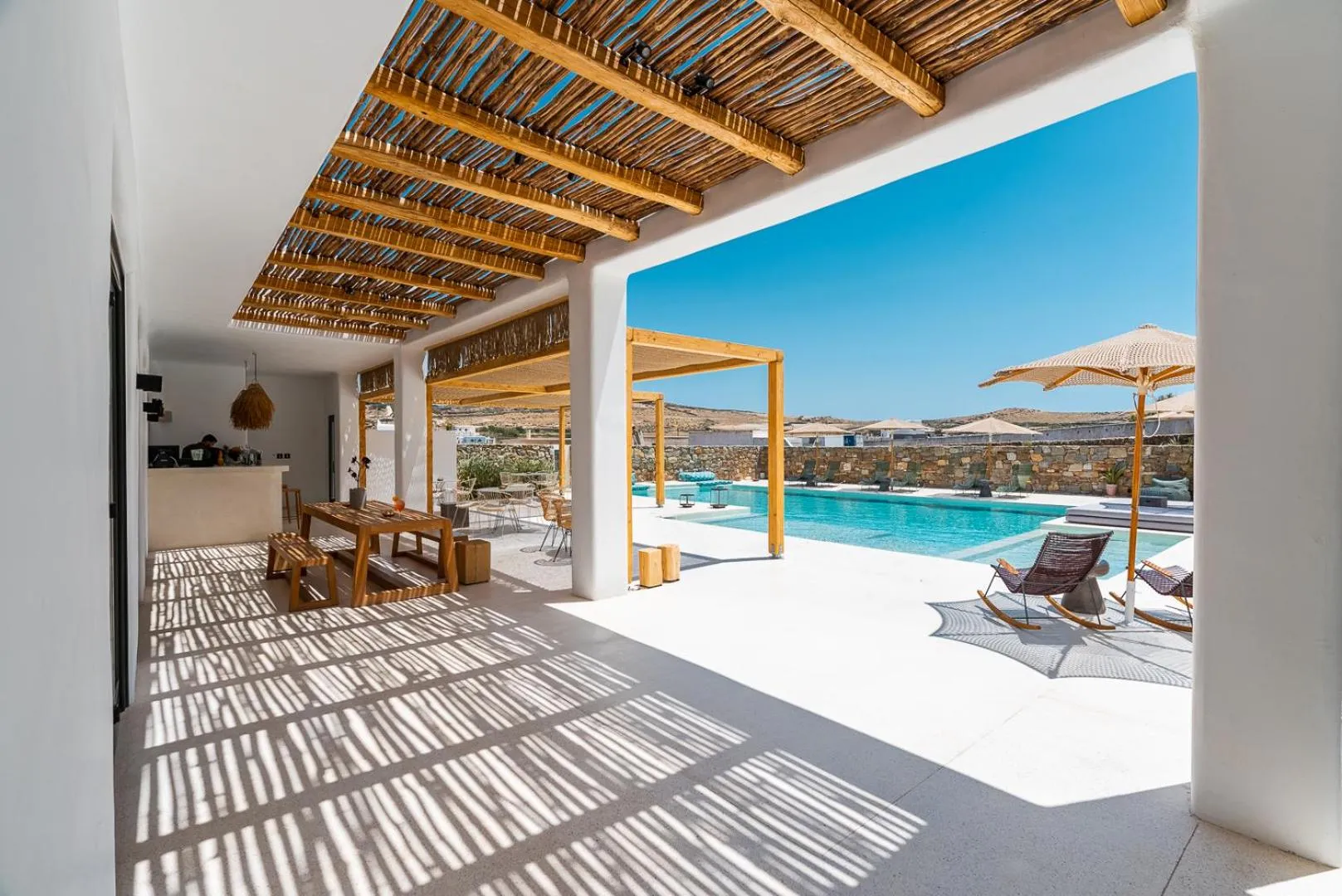 Balcony/Terrace in Koukoumi Vegan Boutique Hotel