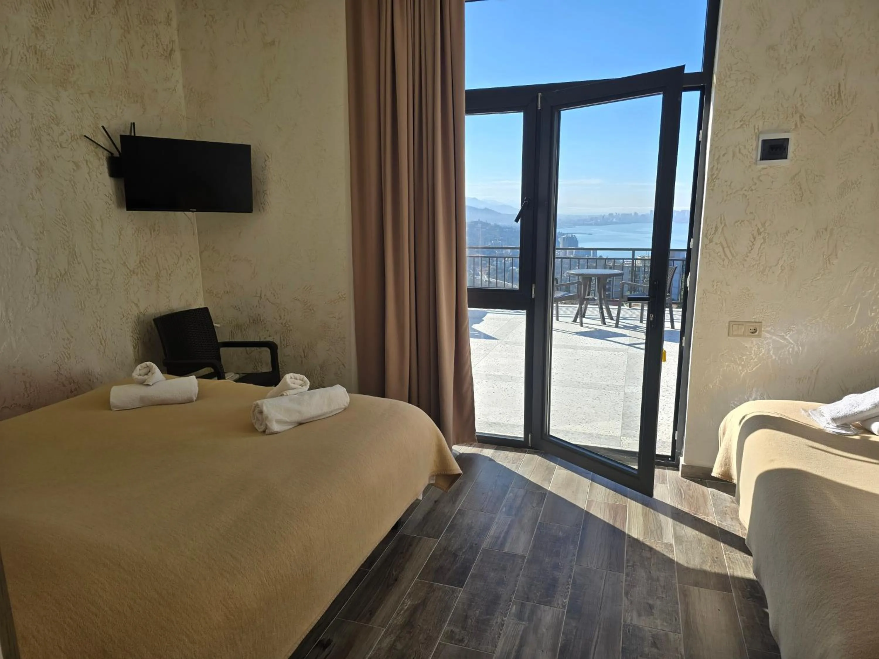 Bed in Green Cape Tower