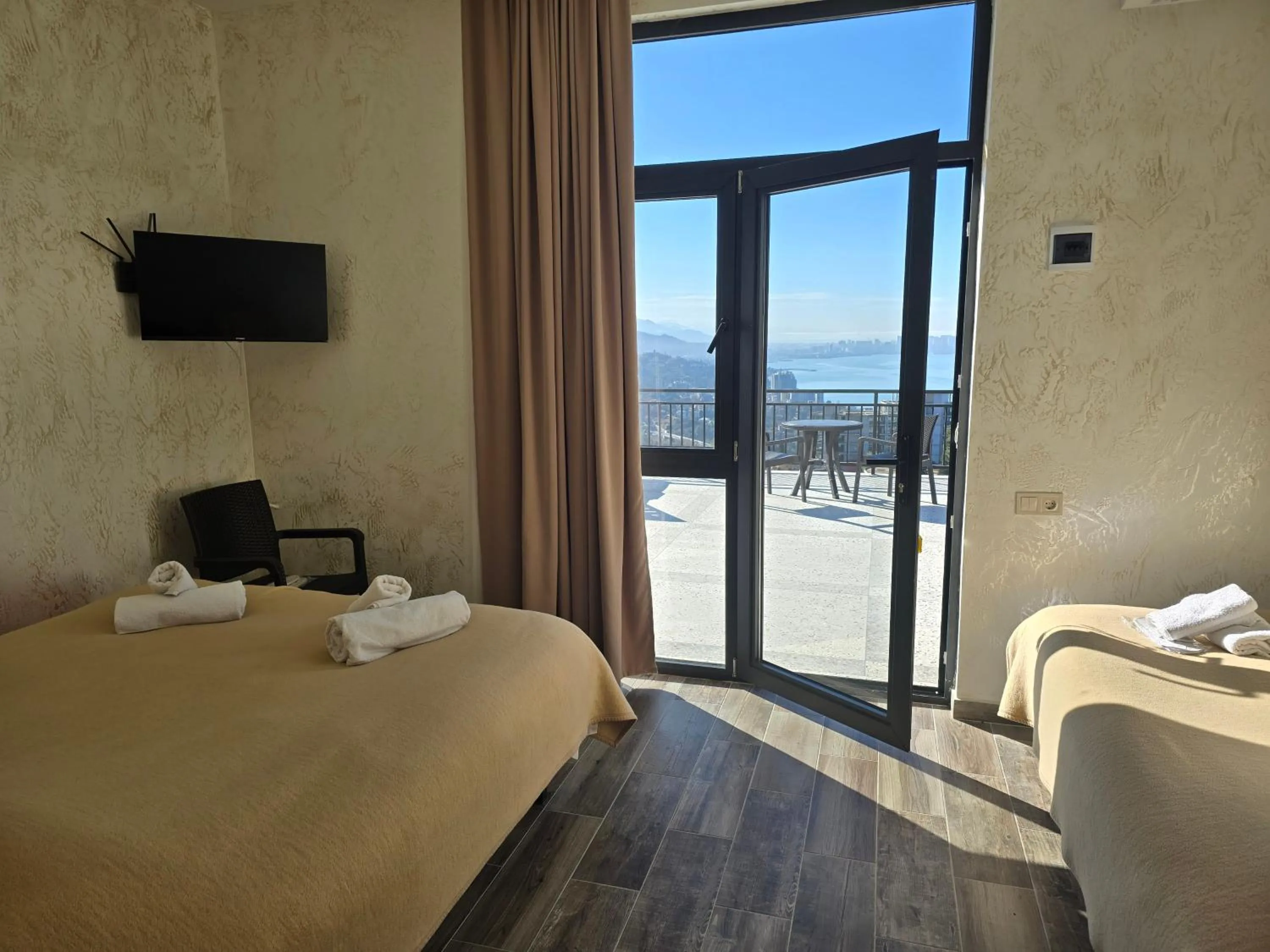 Bed in Green Cape Tower