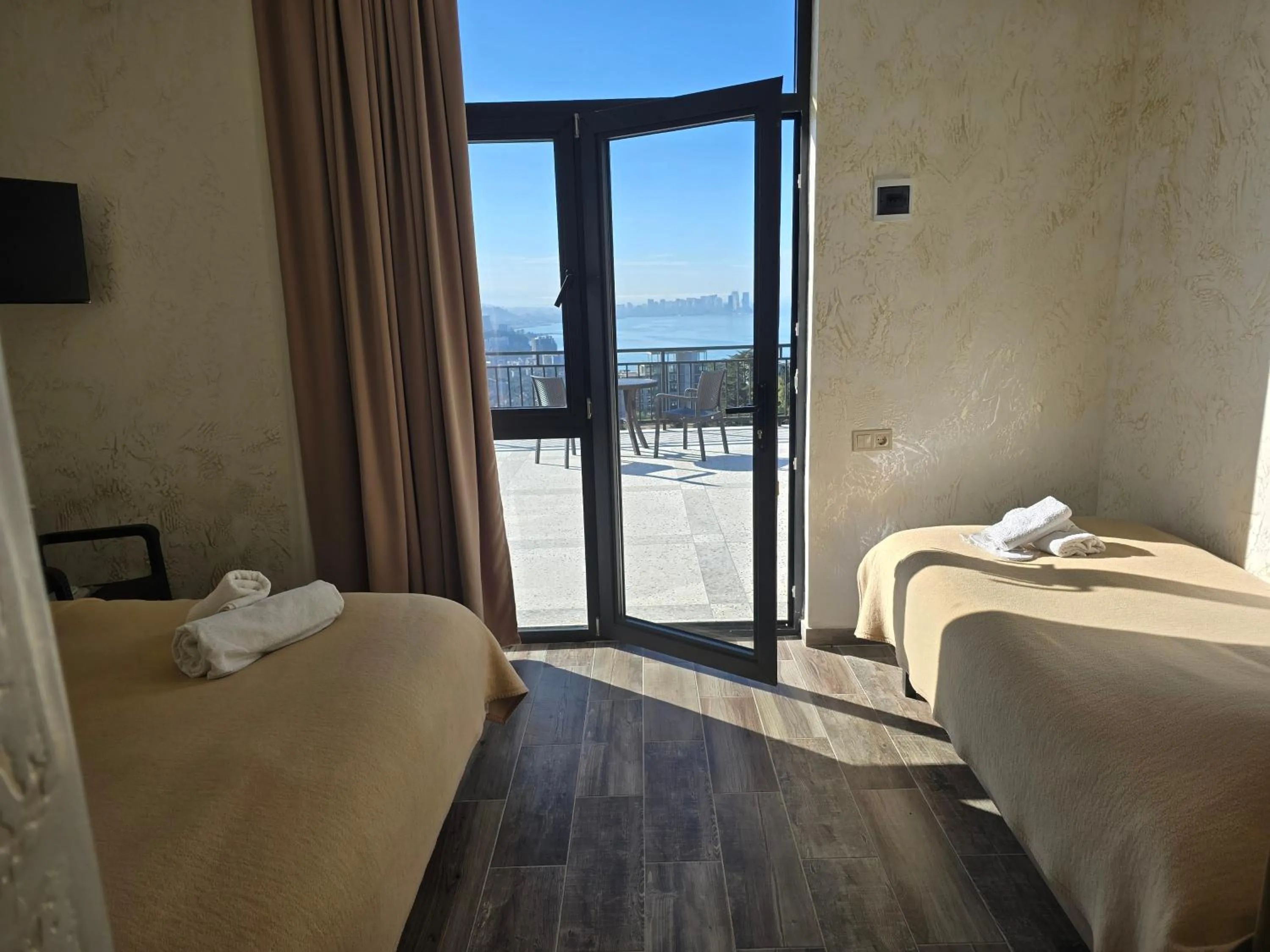 Bed in Green Cape Tower