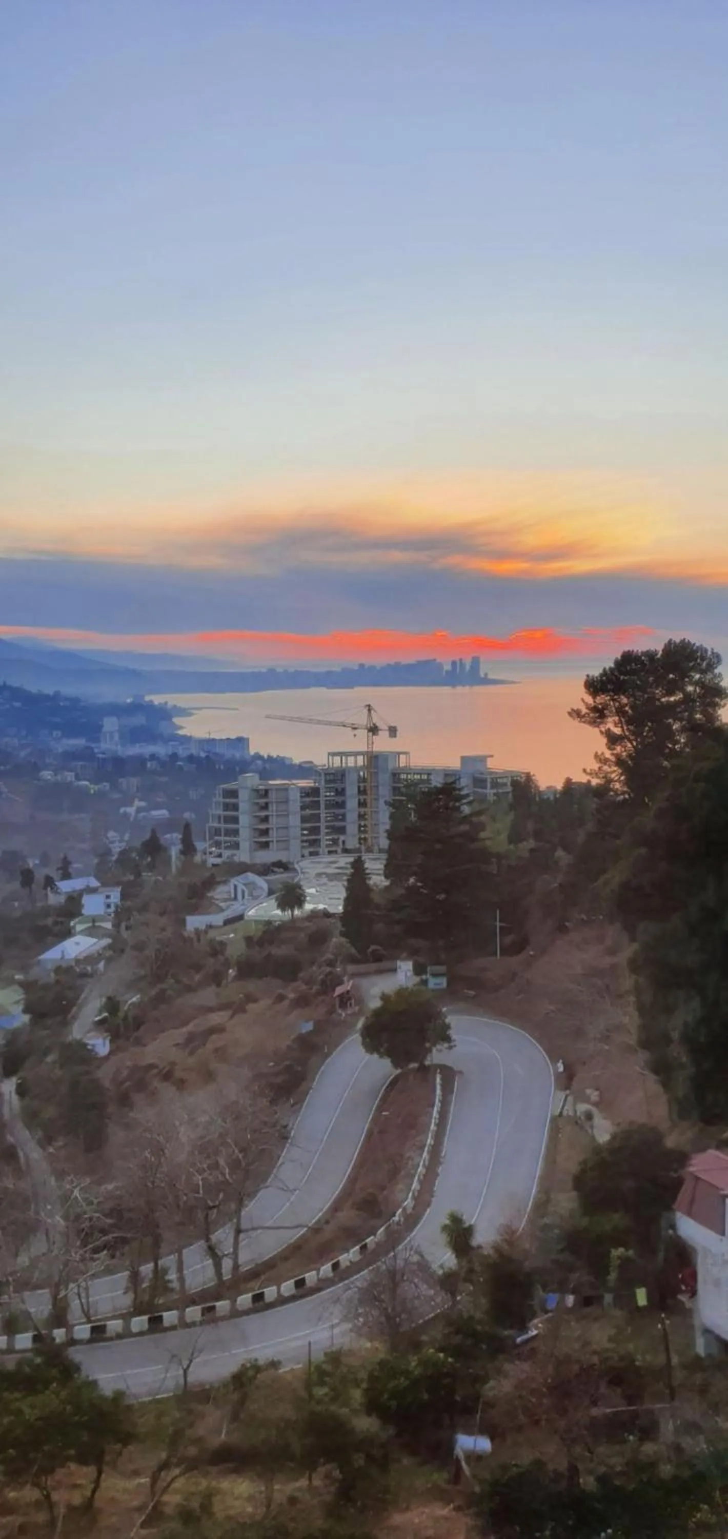 Sunset in Green Cape Tower