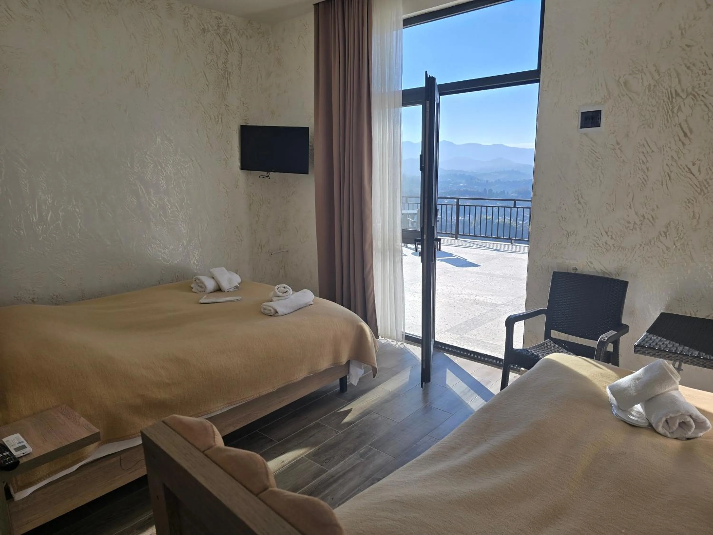 Bed in Green Cape Tower