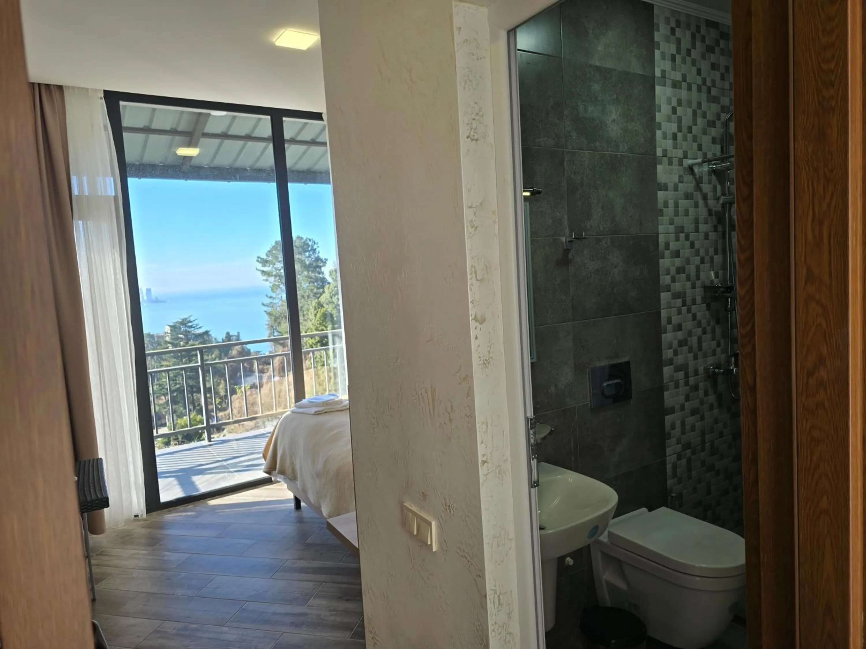 Bed in Green Cape Tower