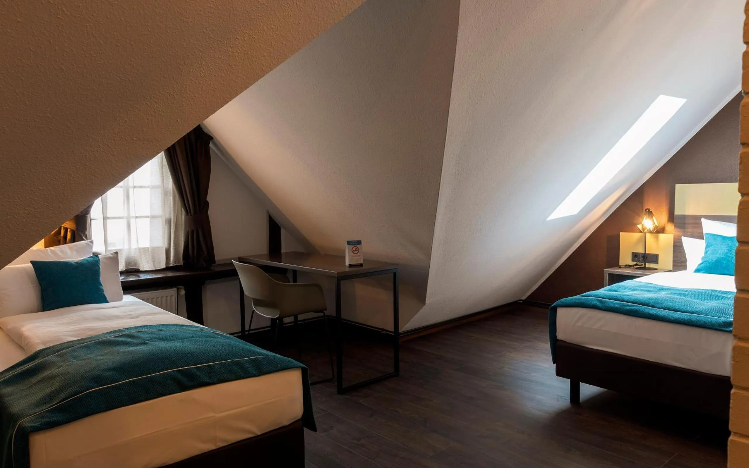 Bed in Trip Inn Hotel Sachsenhausen