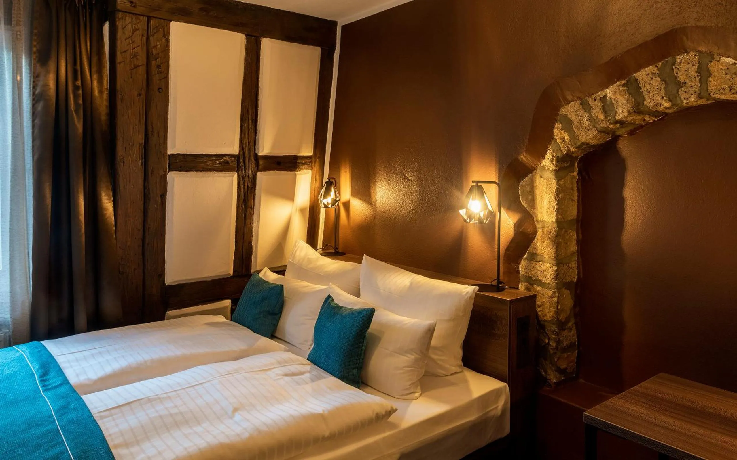 Bed in Trip Inn Hotel Sachsenhausen