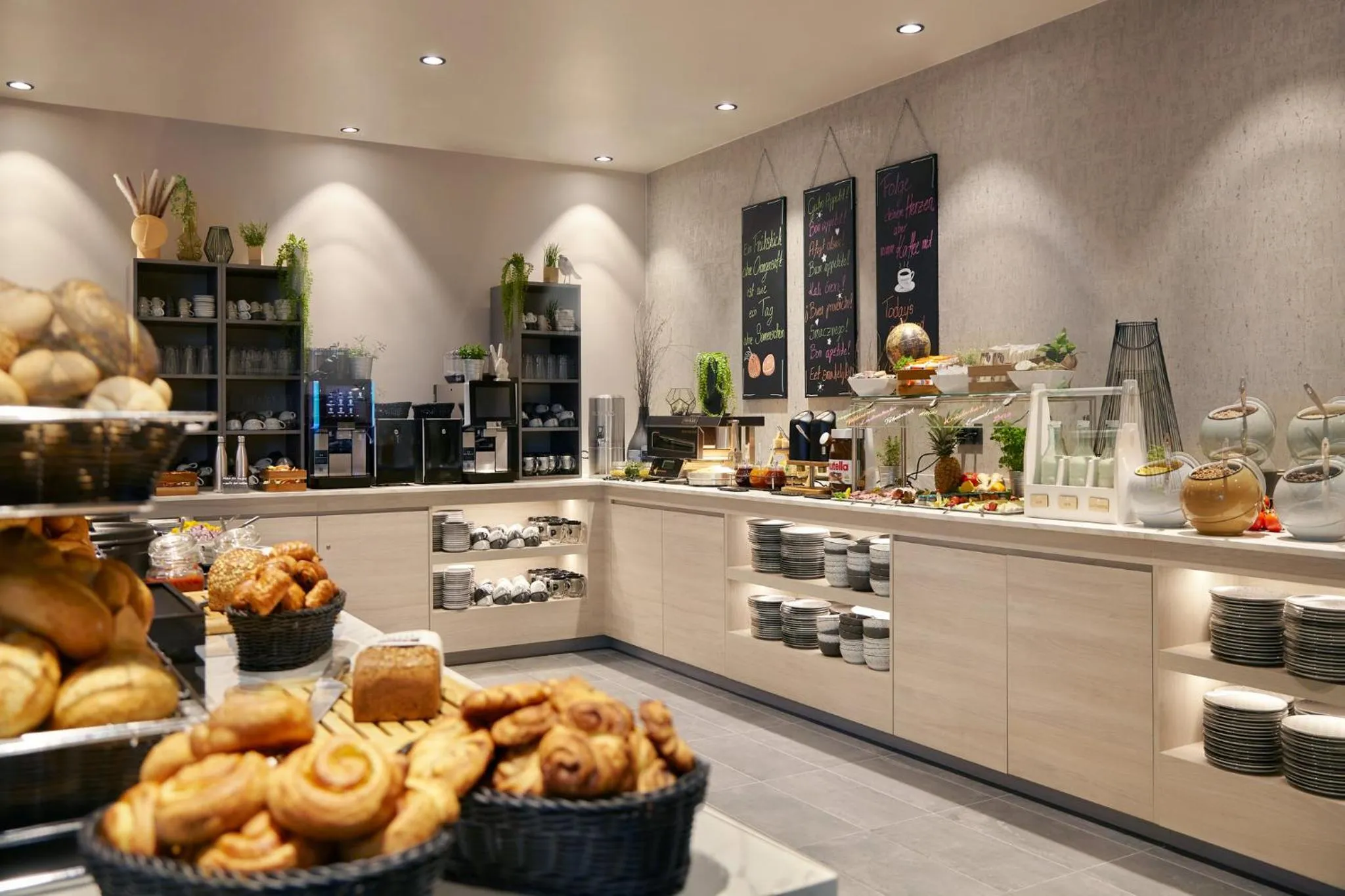 Restaurant/places to eat in Holiday Inn - the niu, Hub Dusseldorf Messe by IHG