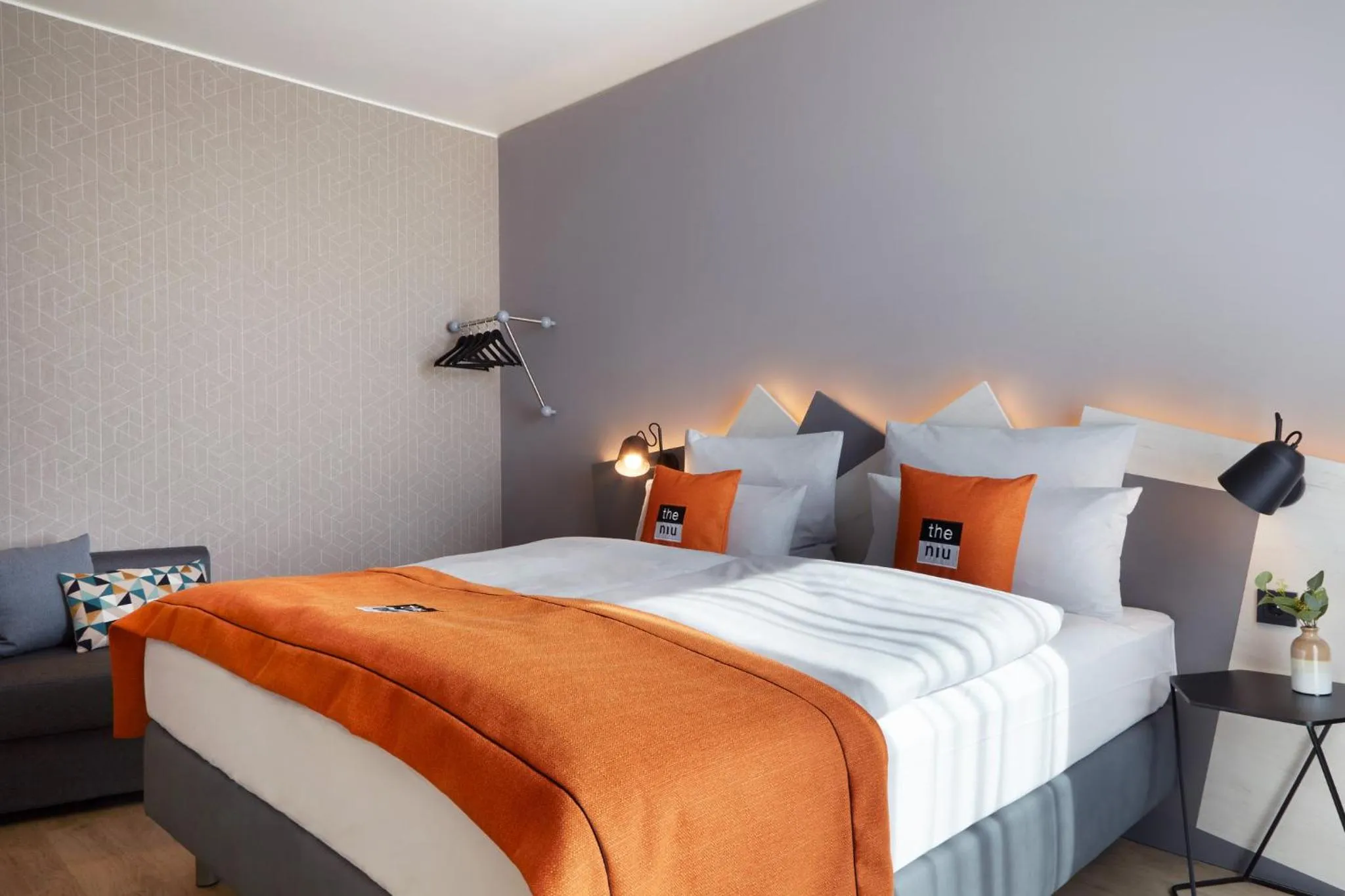 Photo of the whole room, Bed in Holiday Inn - the niu, Hub Dusseldorf Messe by IHG