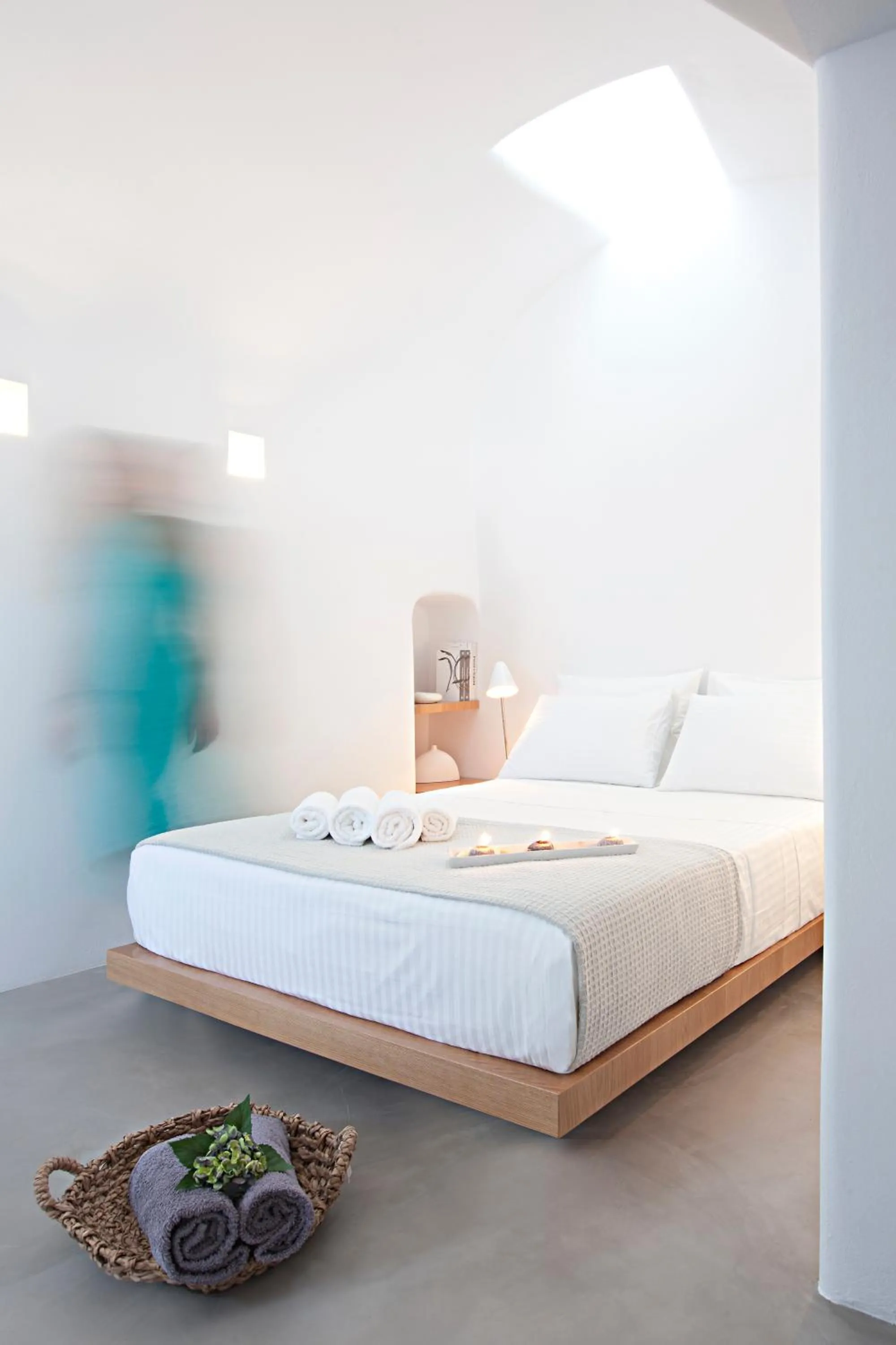 Bedroom, Bed in Anemolia Villa